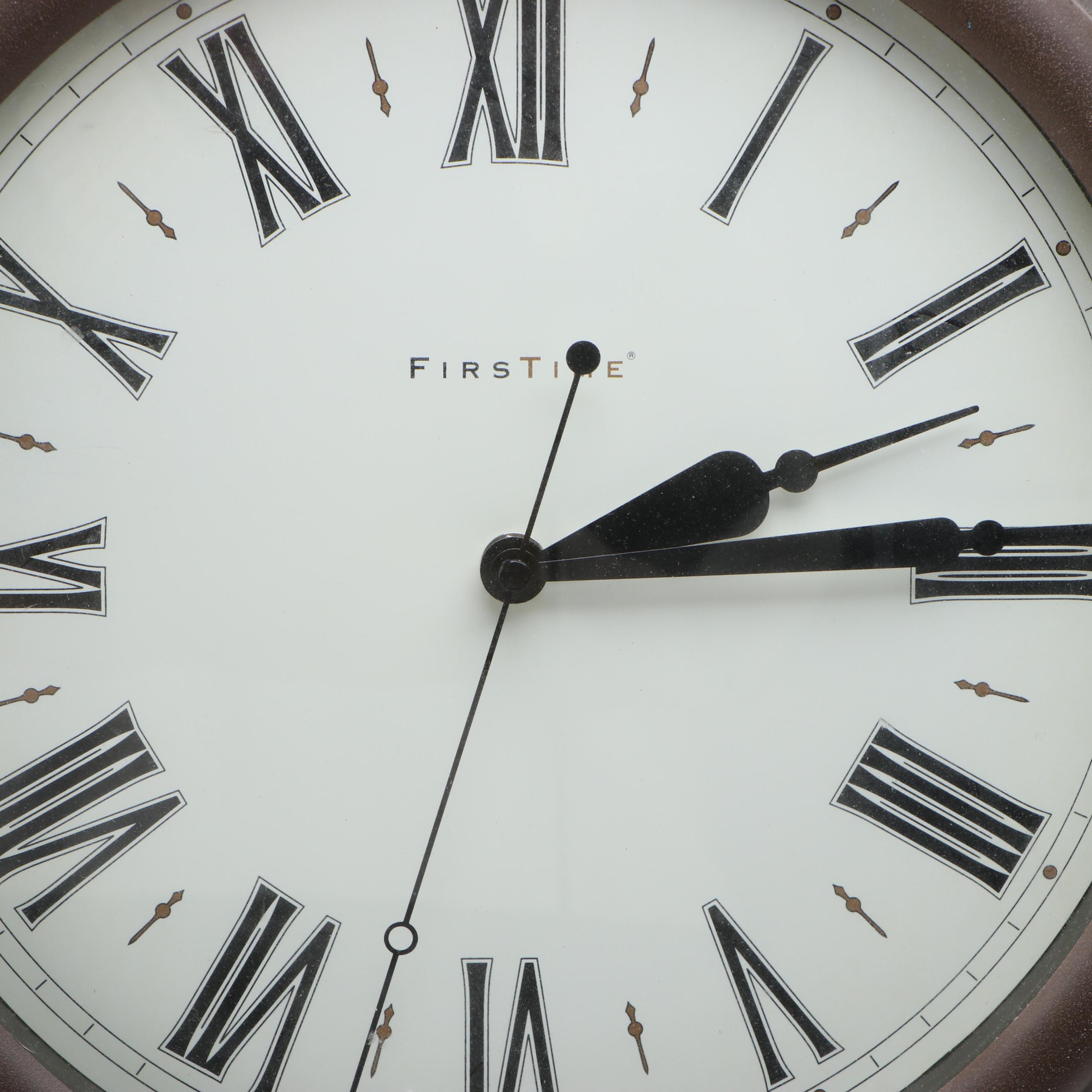 Benchmark Three Part Weather Station with Seth Thomas and Other Mantel Clocks