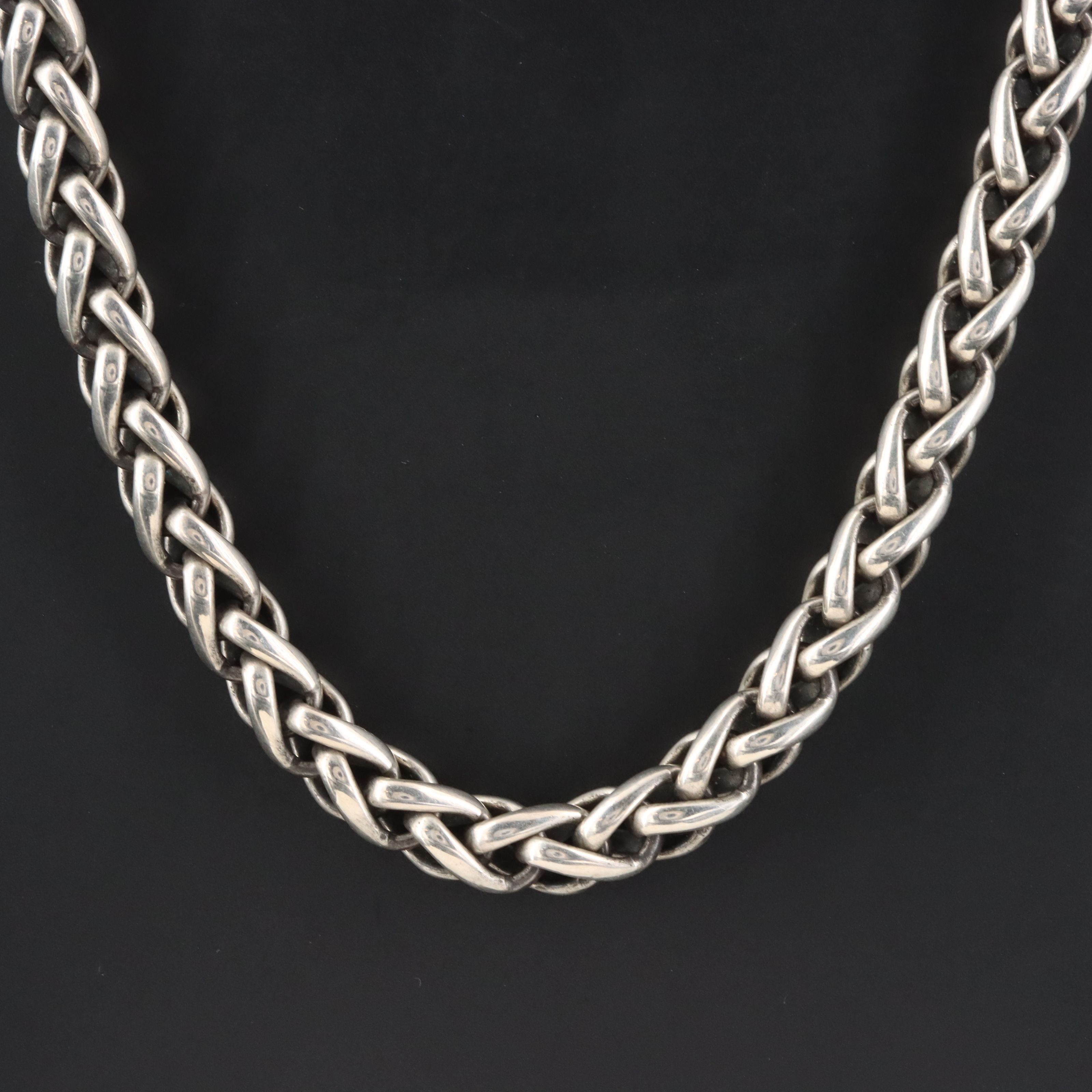 David Yurman Sterling Wheat Chain