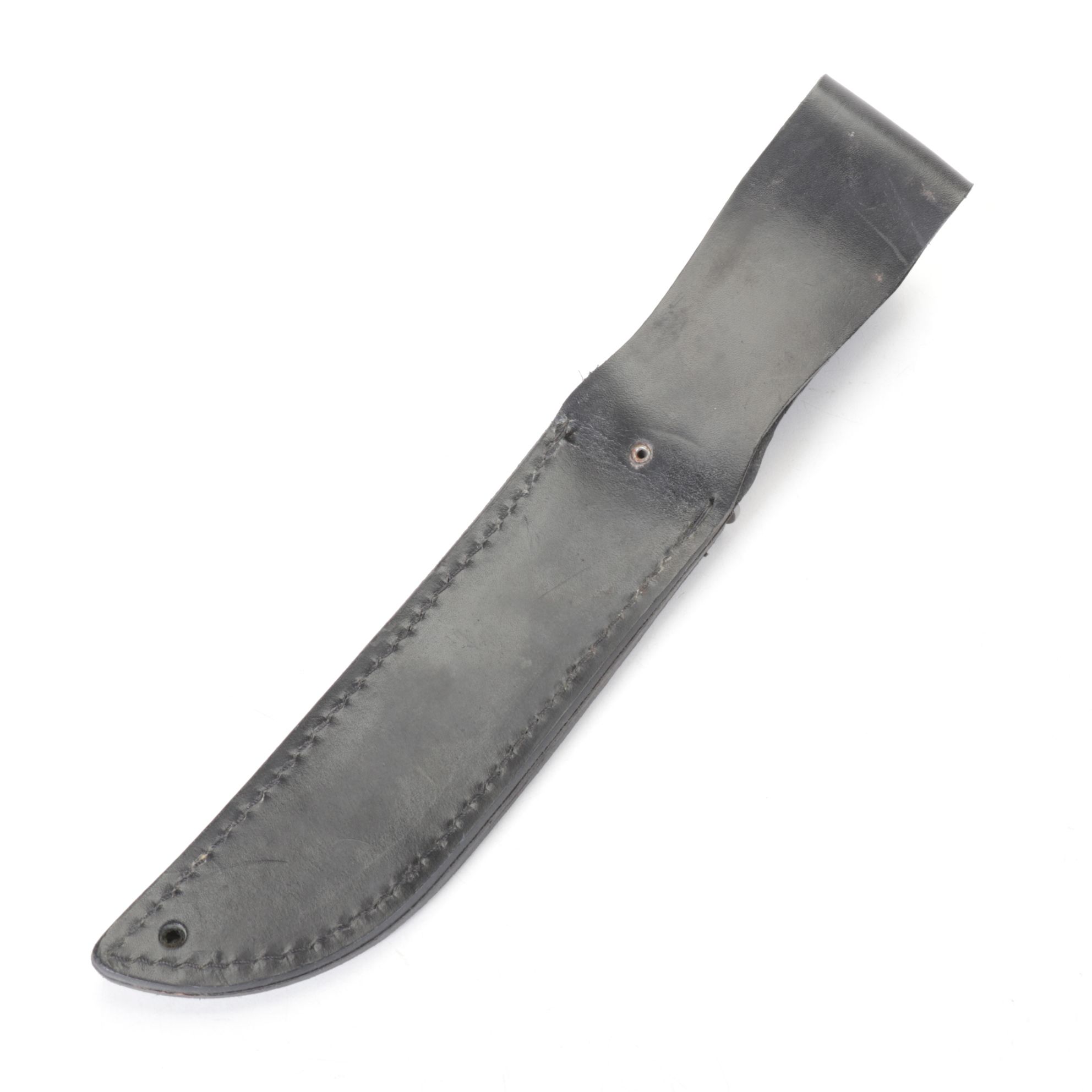 KA-BAR Fixed Blade Knife with Rubber Grip & Sheathe