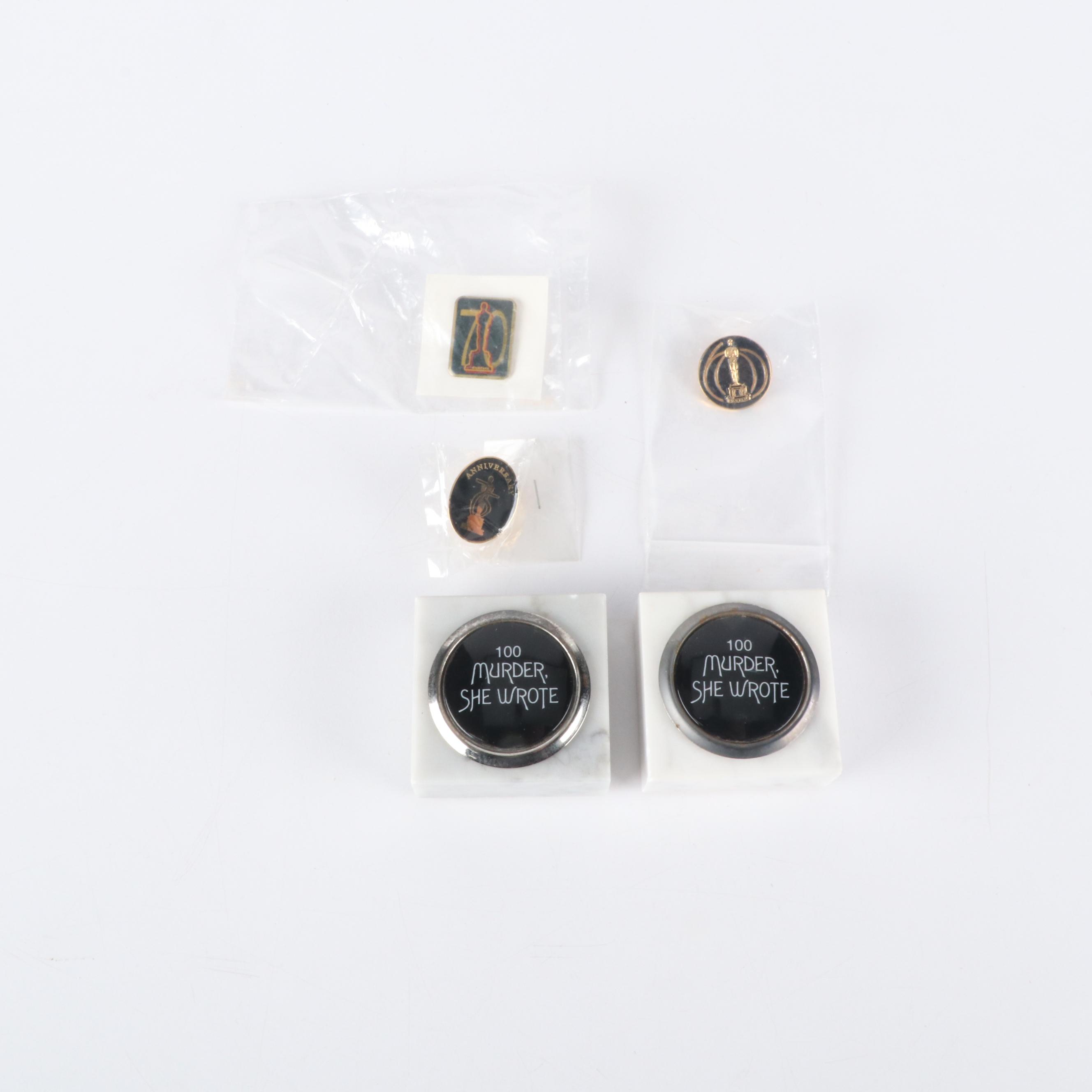 Norman Alden Personal Academy Membership Cards with Pins and More