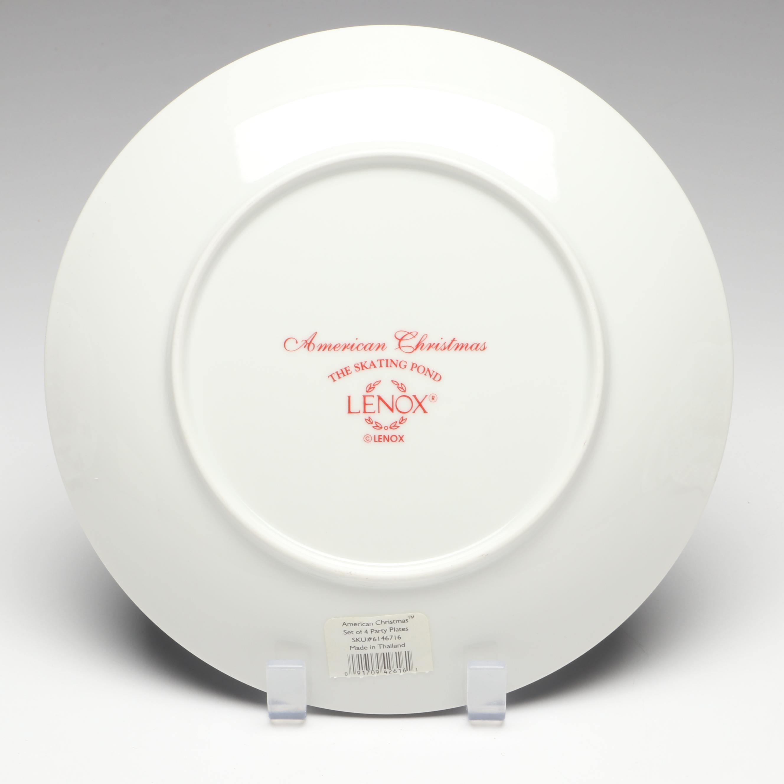 Lenox American Christmas "Bringing Home The Tree" and More Porcelain Plates