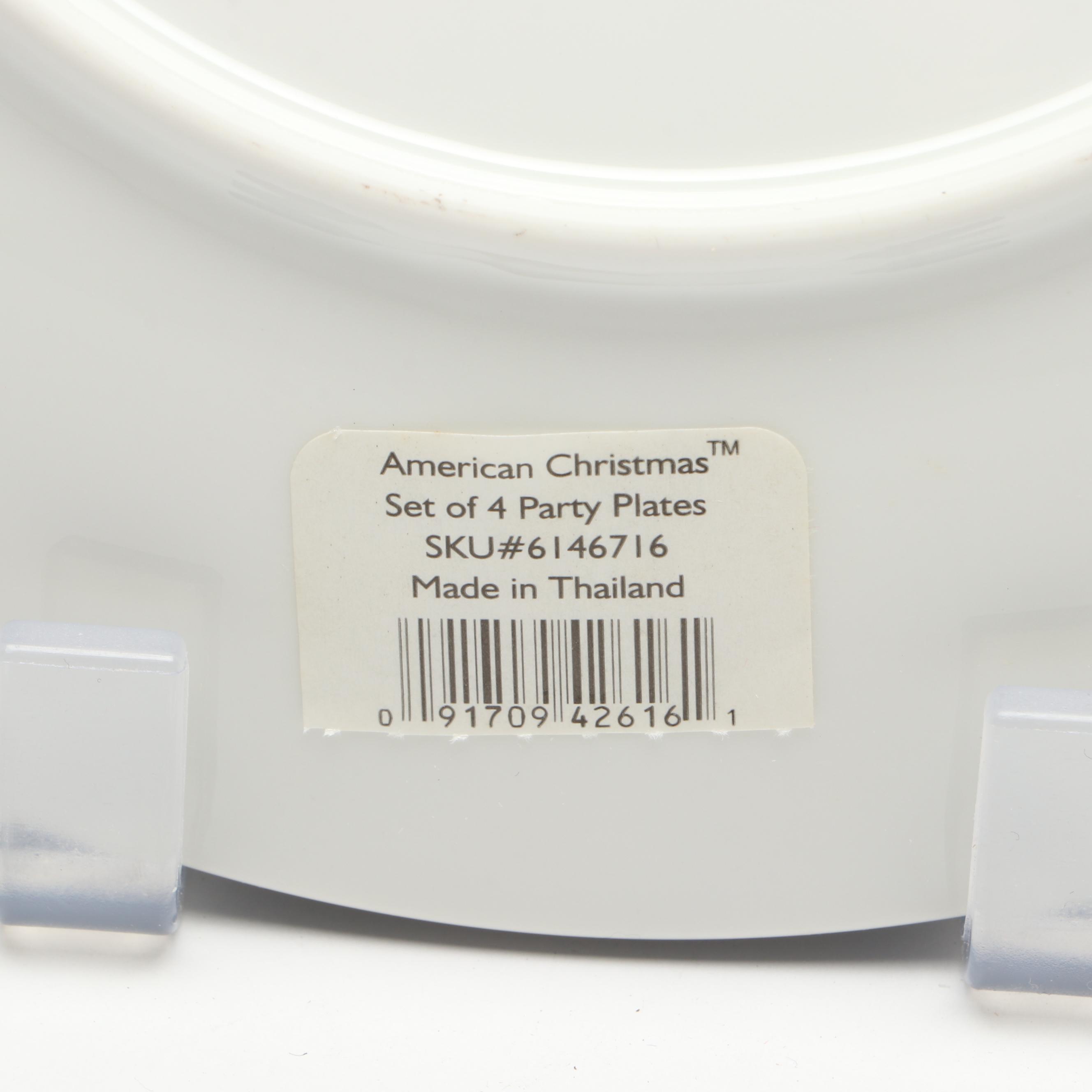 Lenox American Christmas "Bringing Home The Tree" and More Porcelain Plates