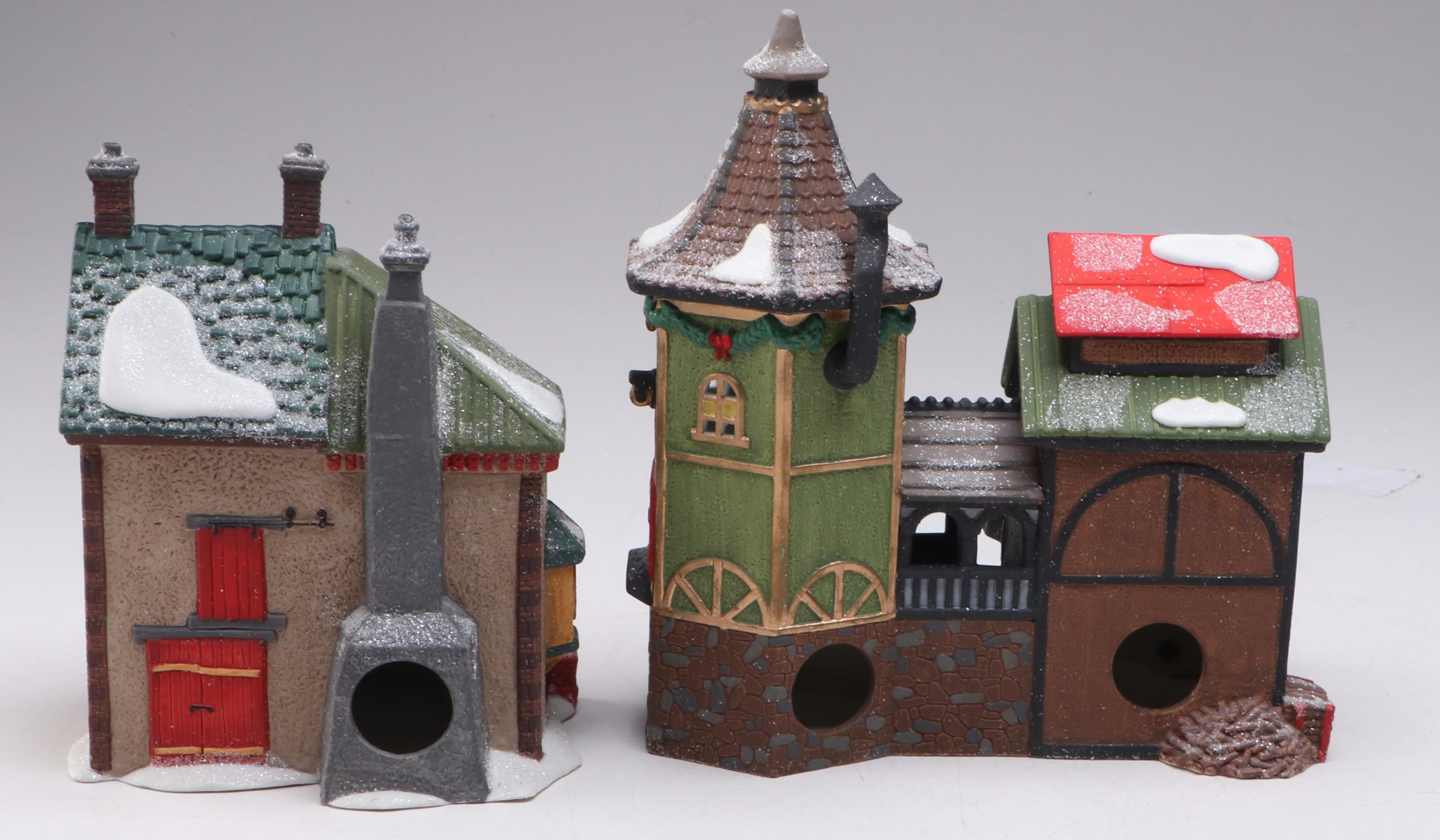 Department 56 "Orly's Bell & Harness Supply" with More North Pole Series Sets