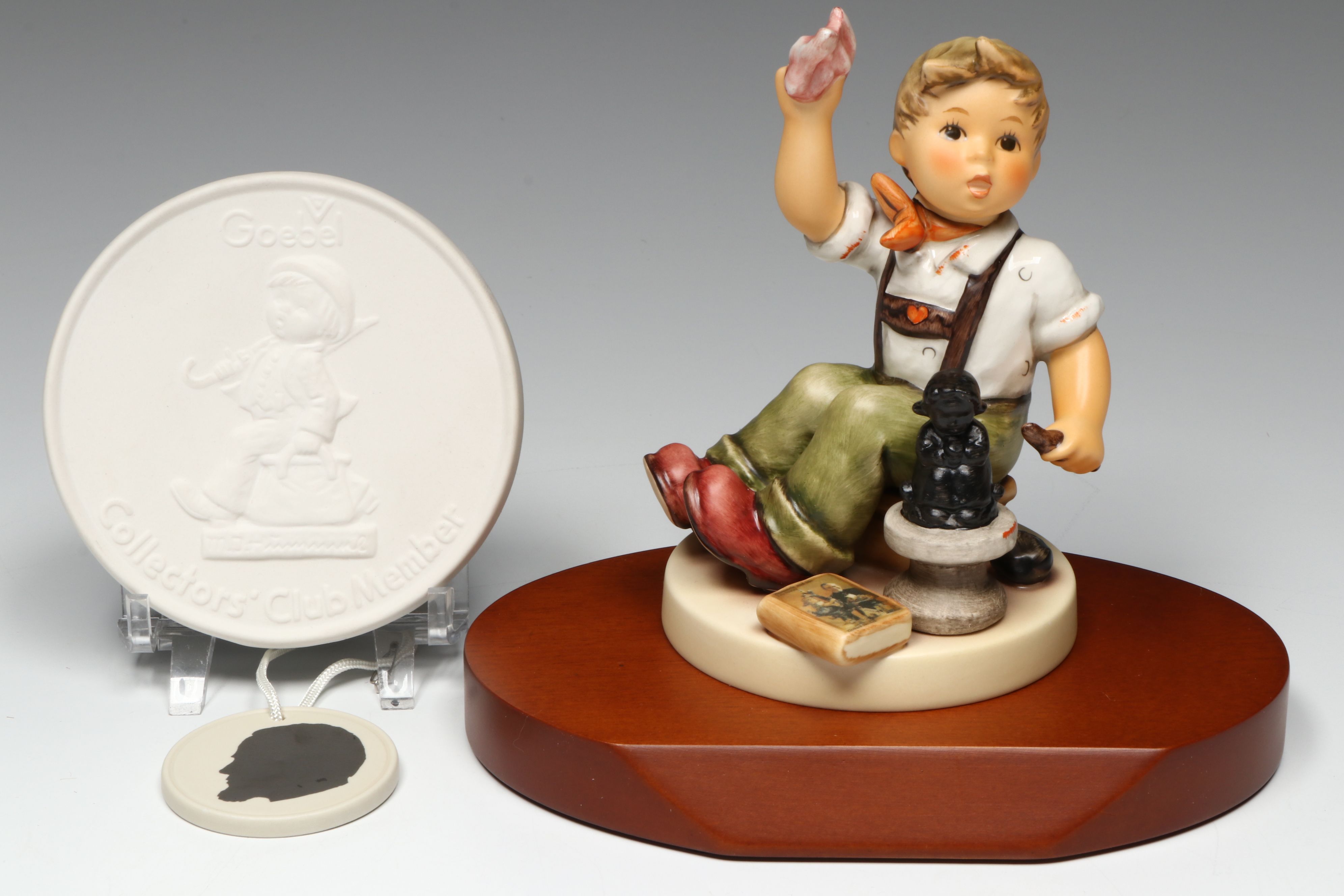 Goebel Gerhard Skrobek Signed "The Final Sculpt" with More Hummel Figurines