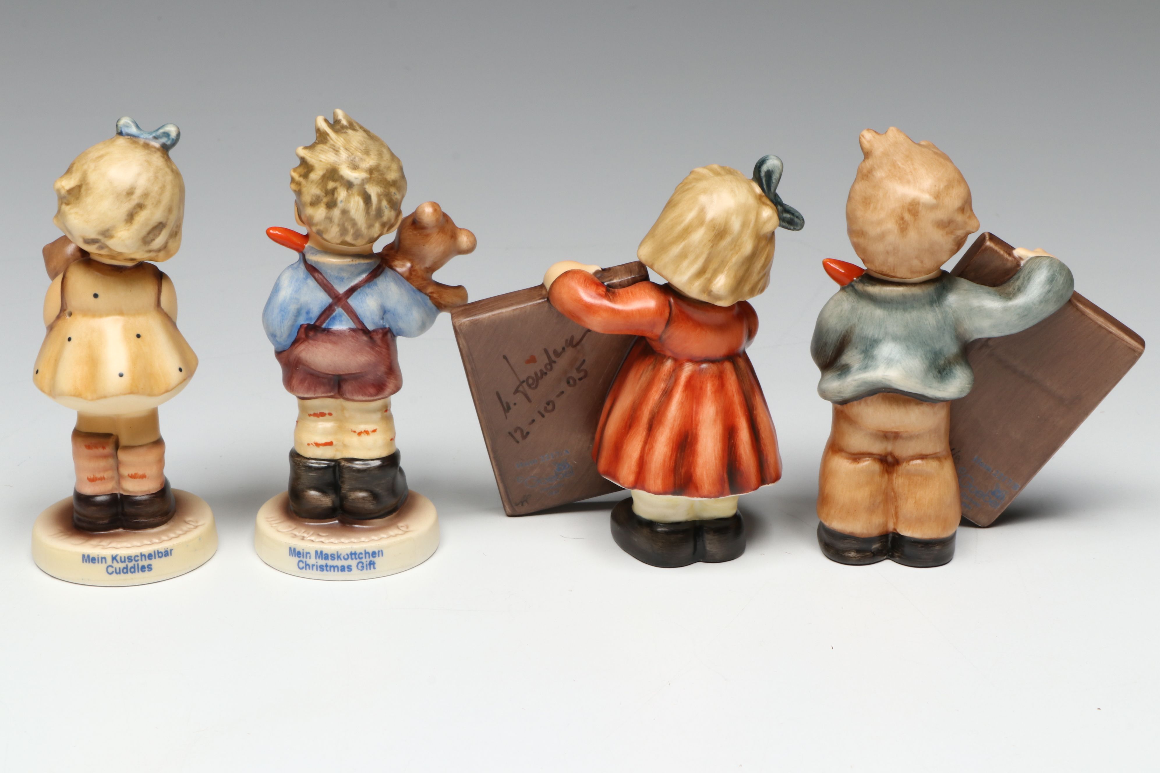 Goebel Gerhard Skrobek Signed "The Final Sculpt" with More Hummel Figurines