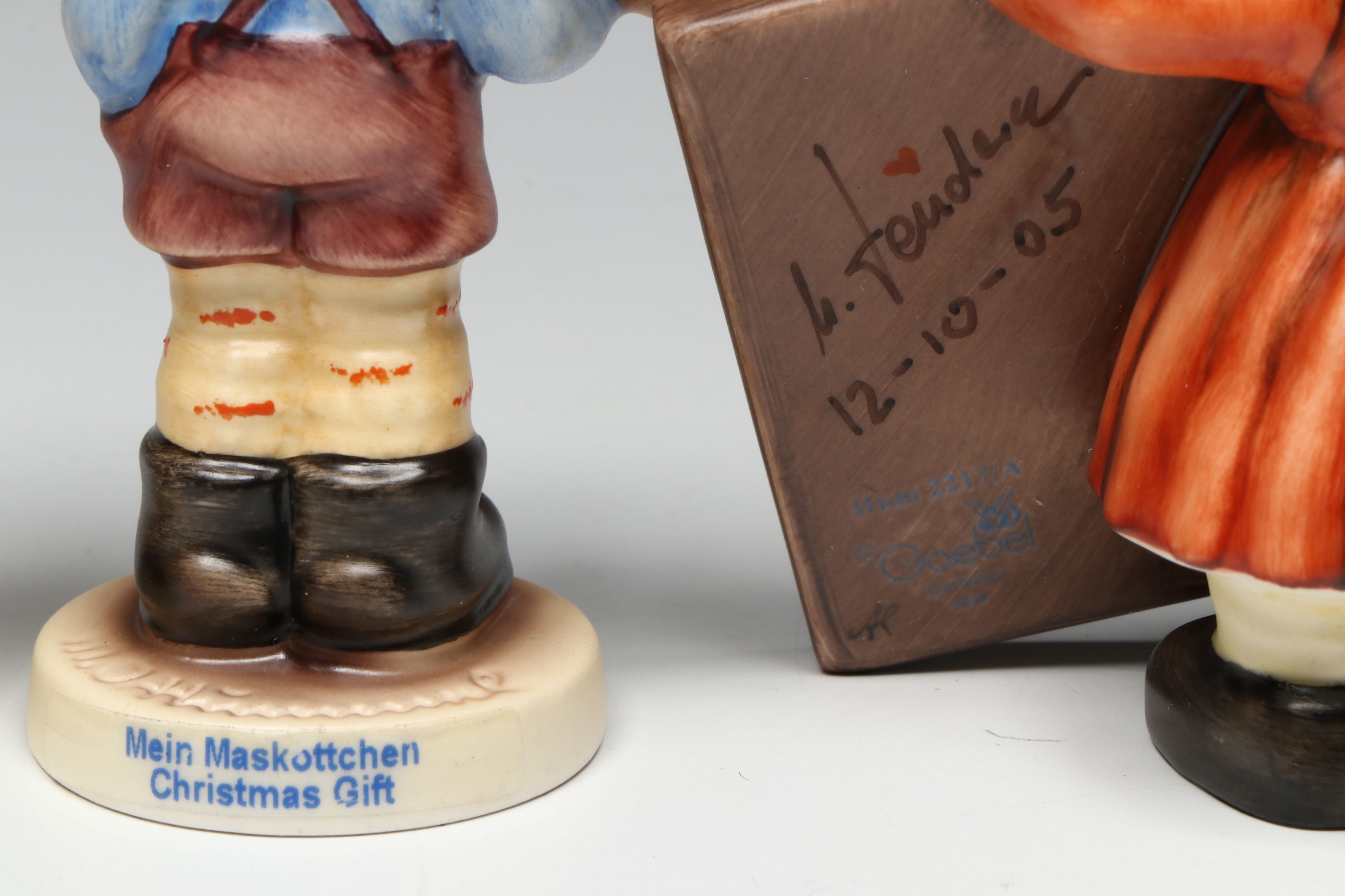 Goebel Gerhard Skrobek Signed "The Final Sculpt" with More Hummel Figurines