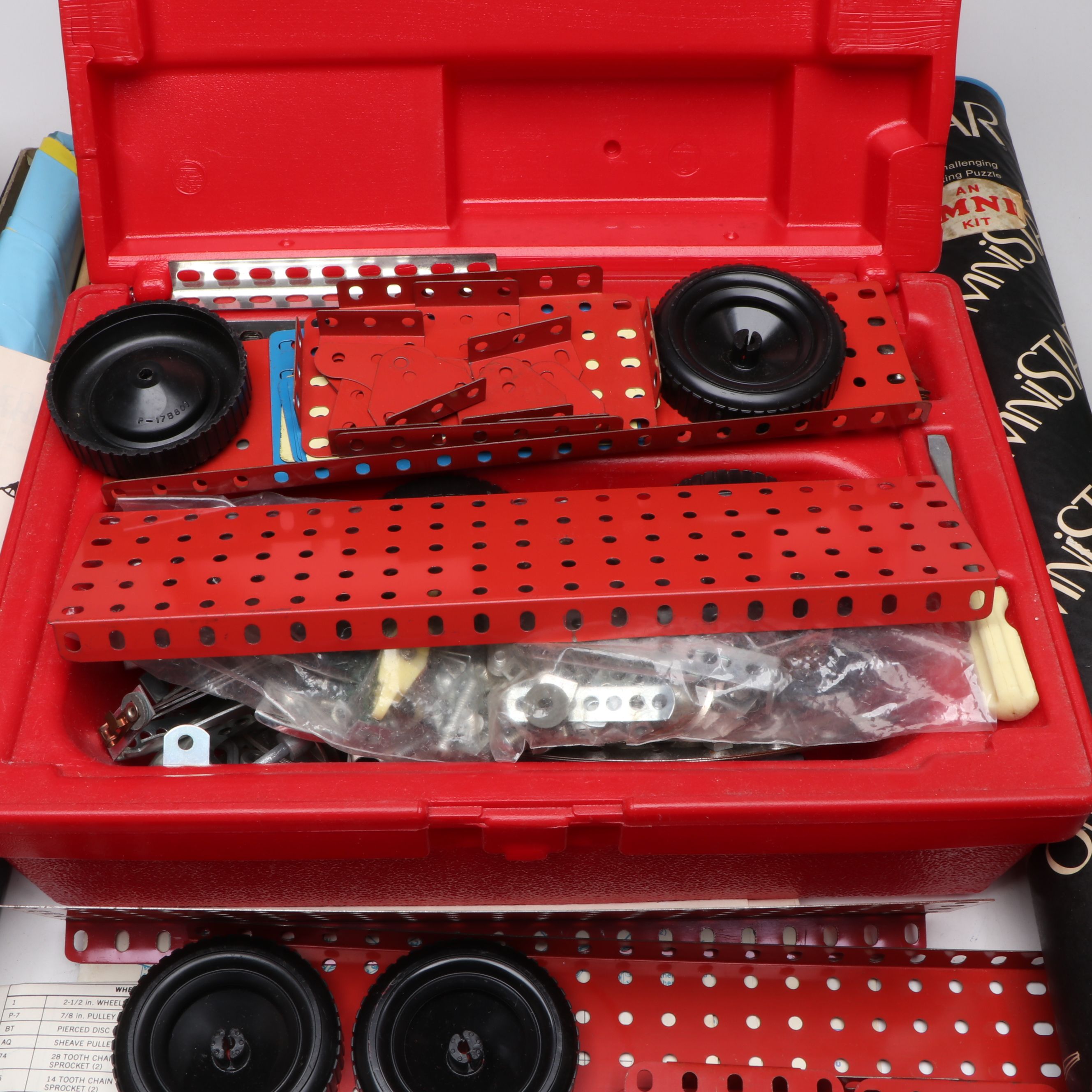 Tinkertoys, Erector Set, OmniStar, and More Vintage Toy Sets