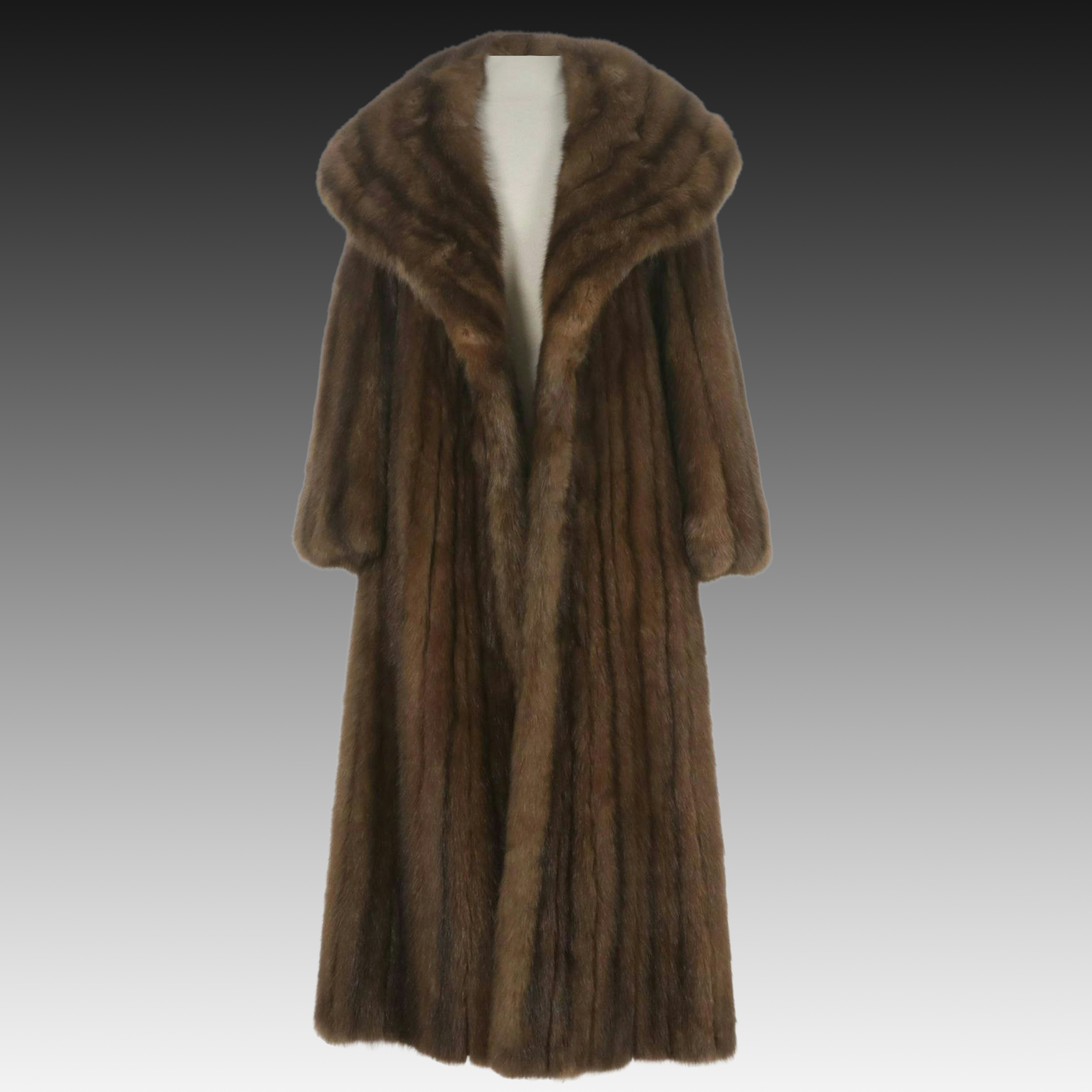 Russian Royal Crown Sable Full Length Fur Coat by Mary McFadden