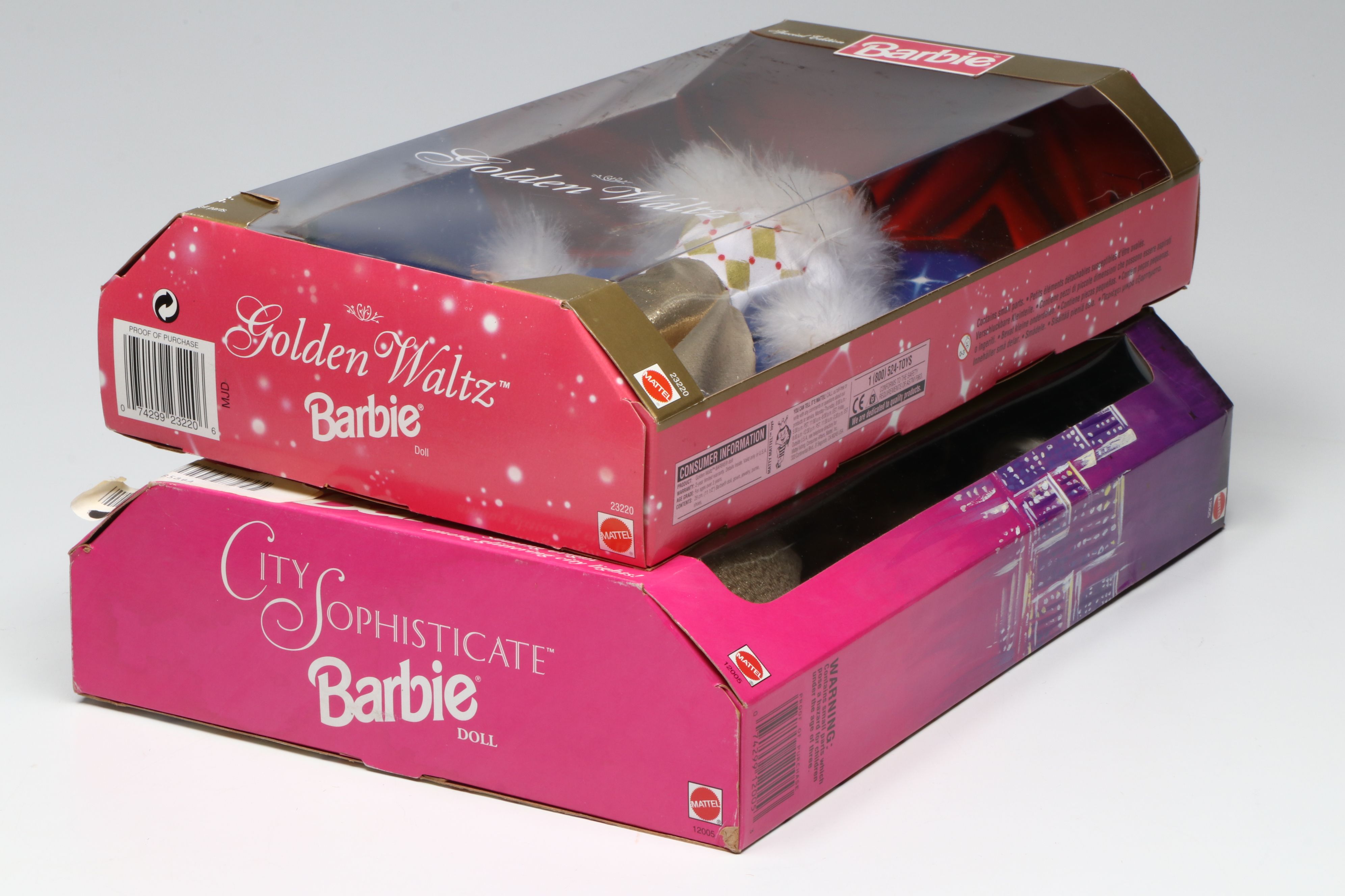 Barbie "Night Dazzle" with Other Barbie Dolls and Stocking Hanger