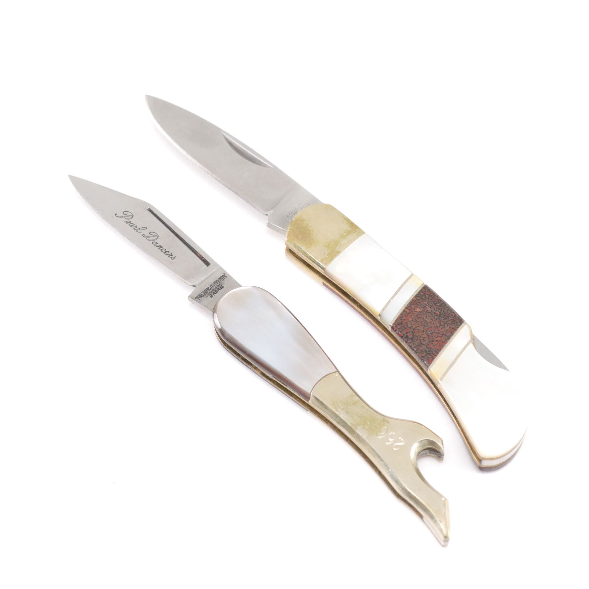 Frost, Taylor, Parker, KA-BAR and More Mother-of-Pearl Handled Folding Knives