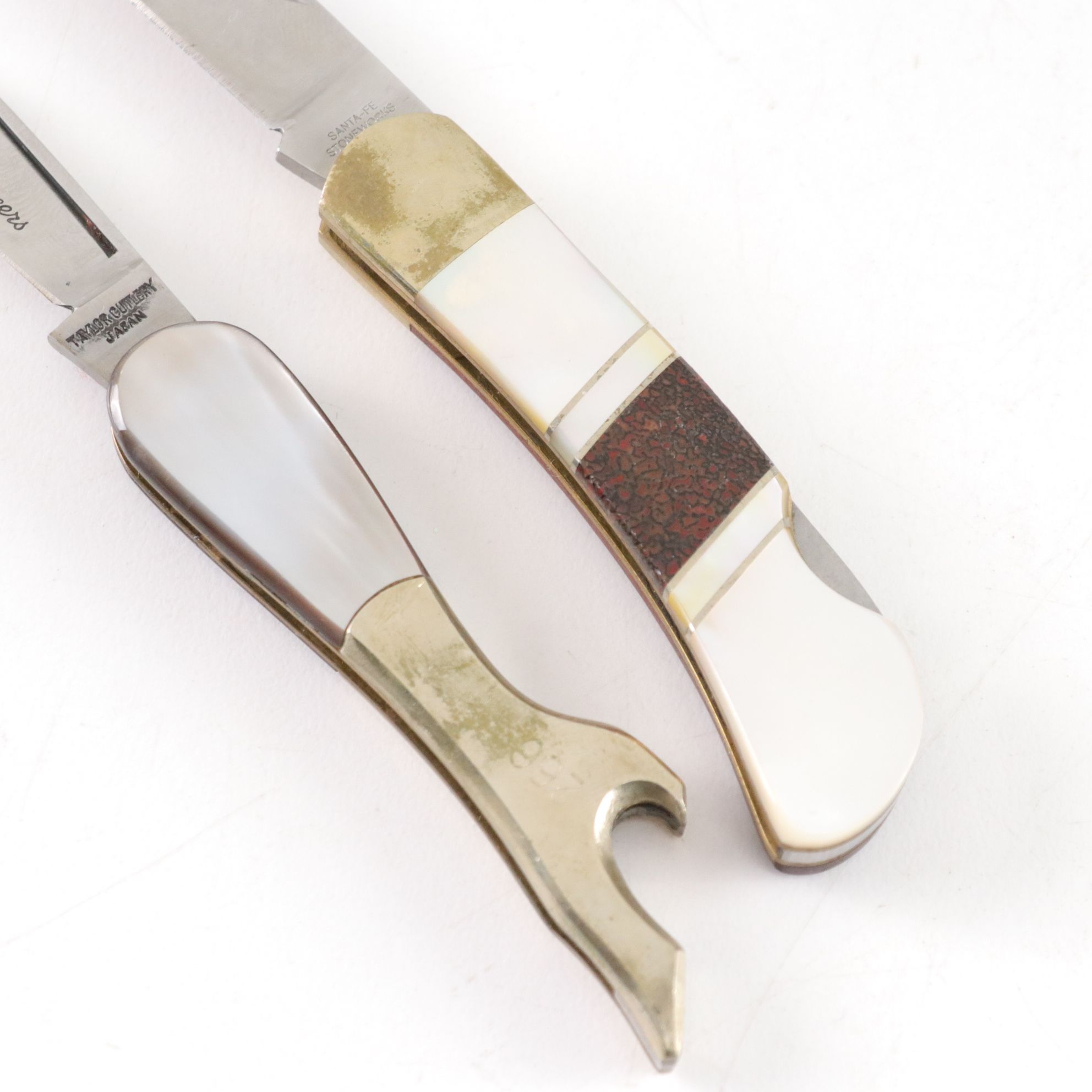 Frost, Taylor, Parker, KA-BAR and More Mother-of-Pearl Handled Folding Knives