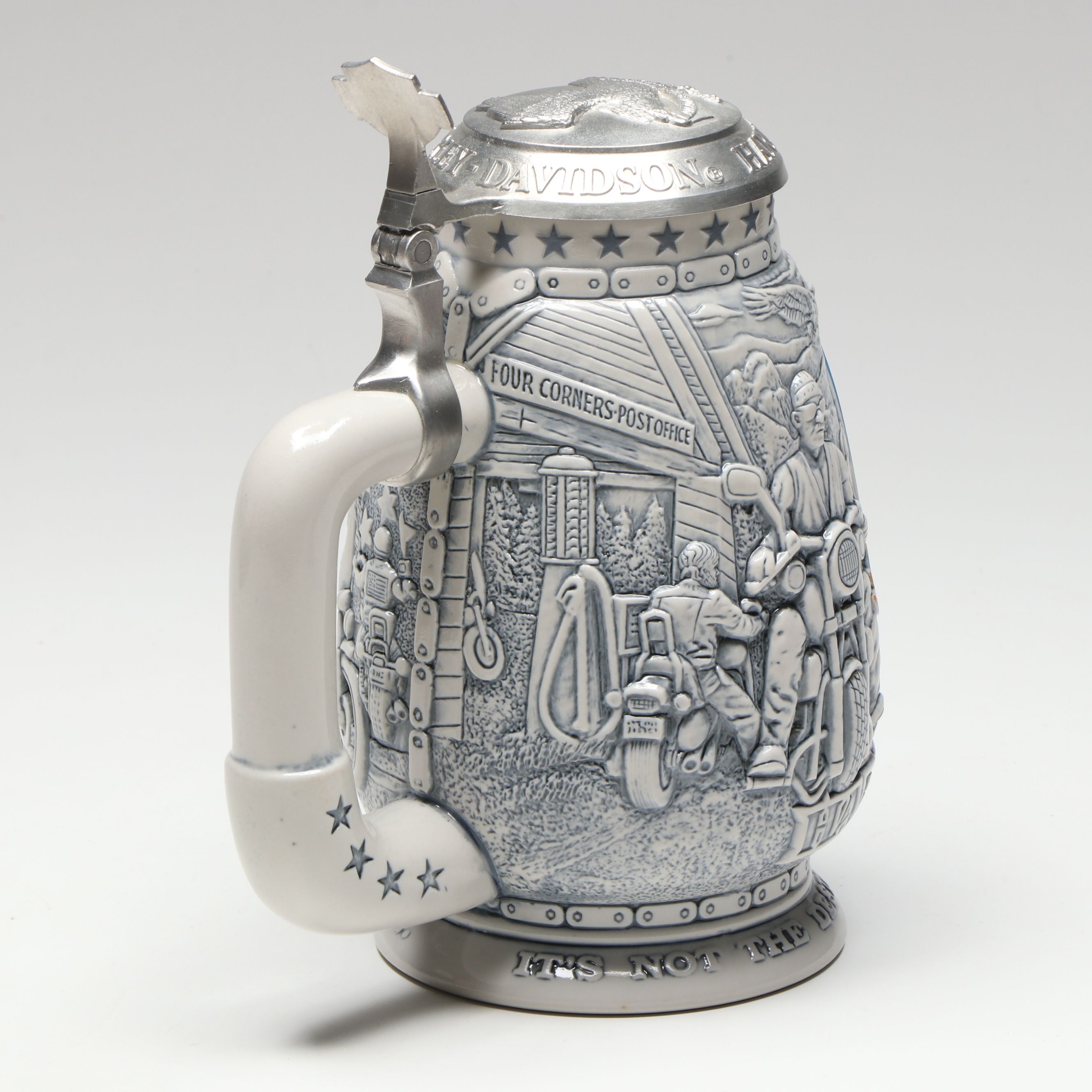 Harley-Davidson Ceramic Collectors Stein