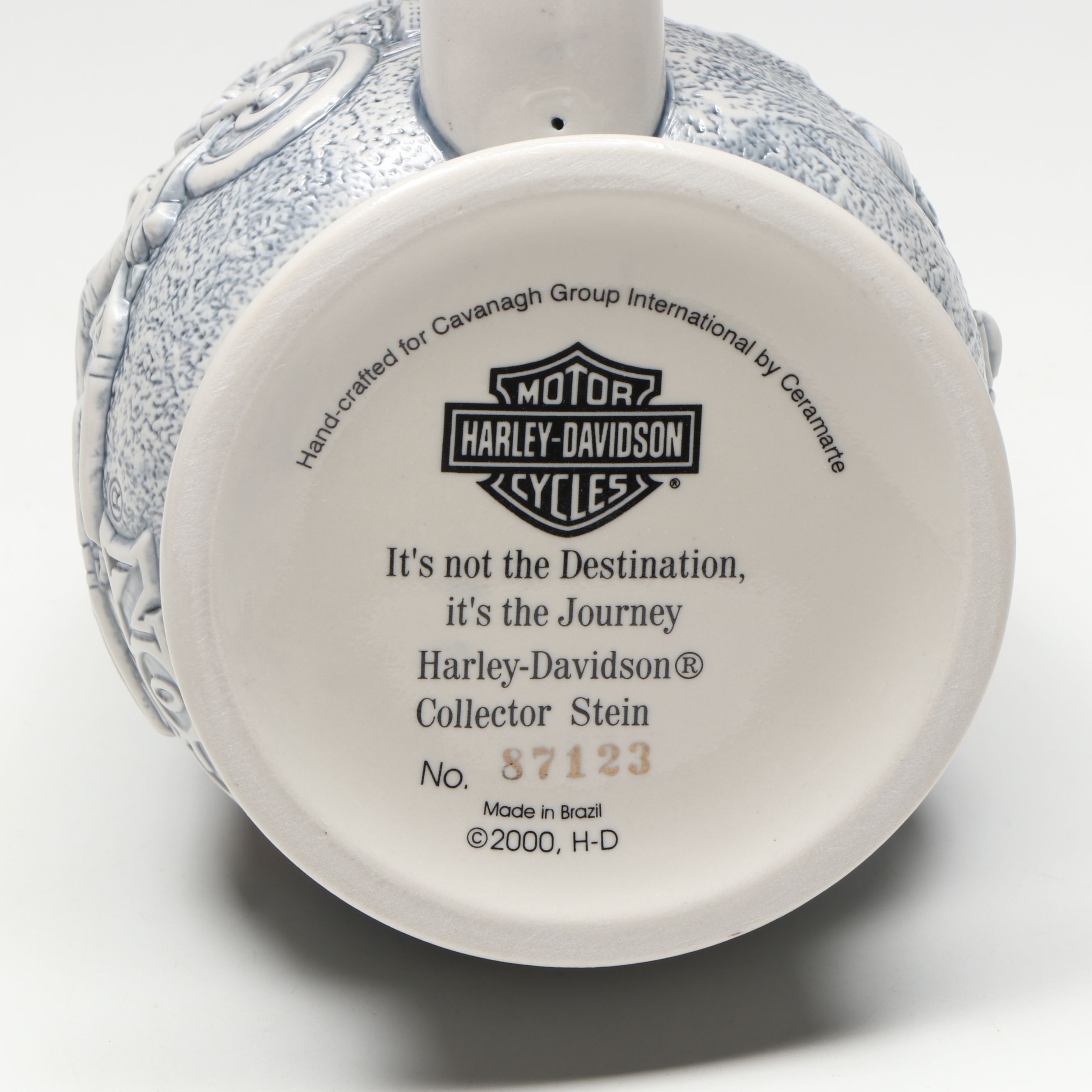 Harley-Davidson Ceramic Collectors Stein
