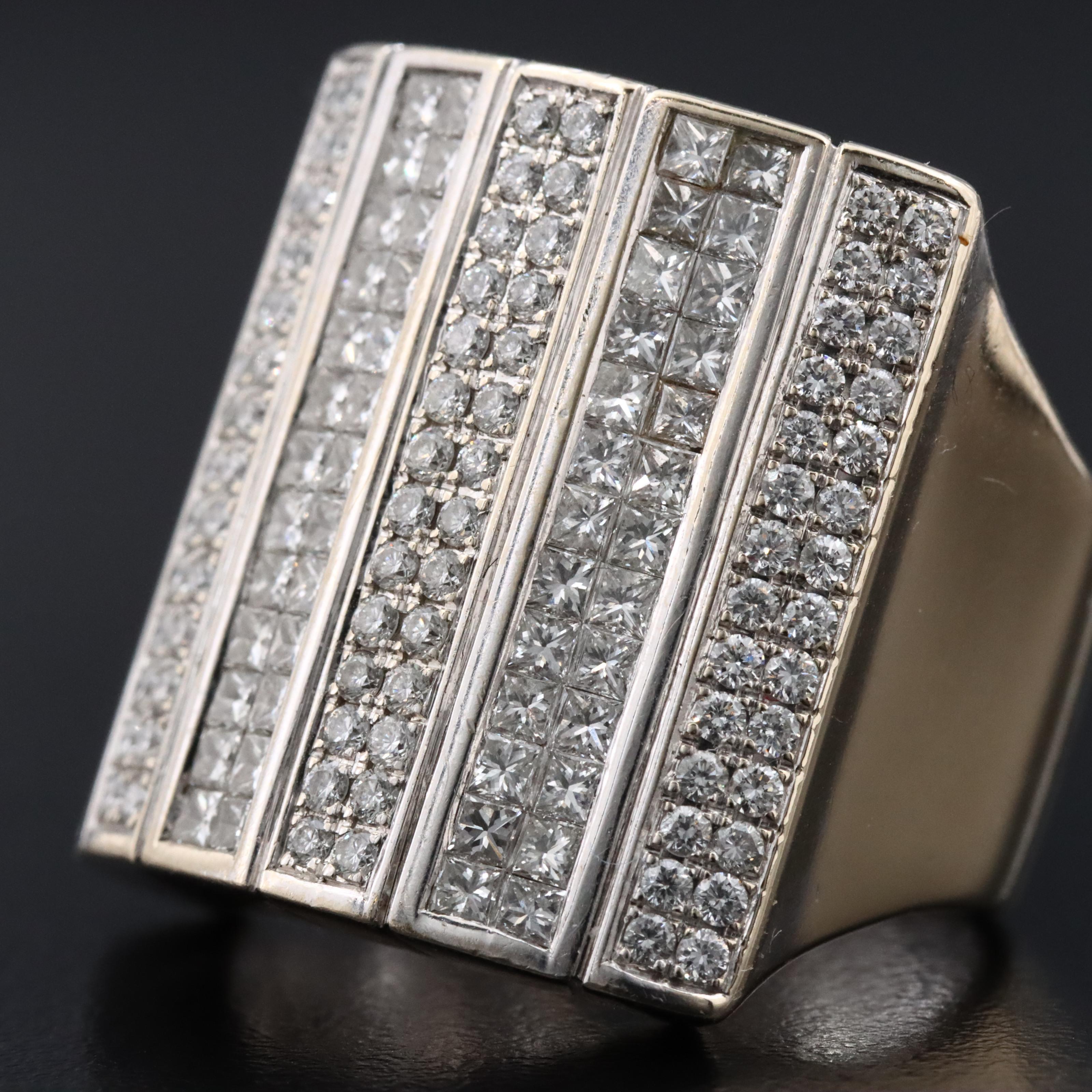 18K 3.52 CTW Diamond Ring