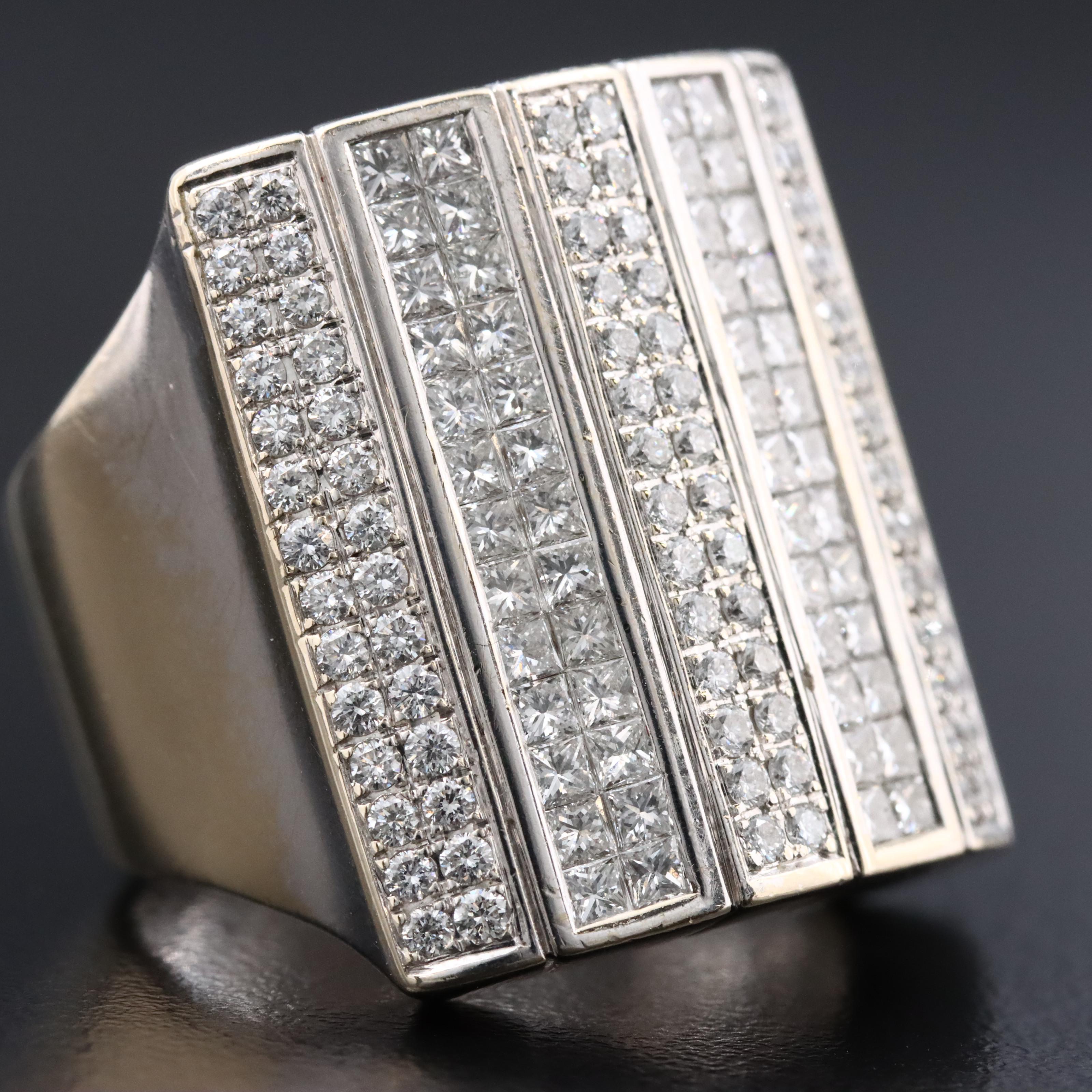 18K 3.52 CTW Diamond Ring