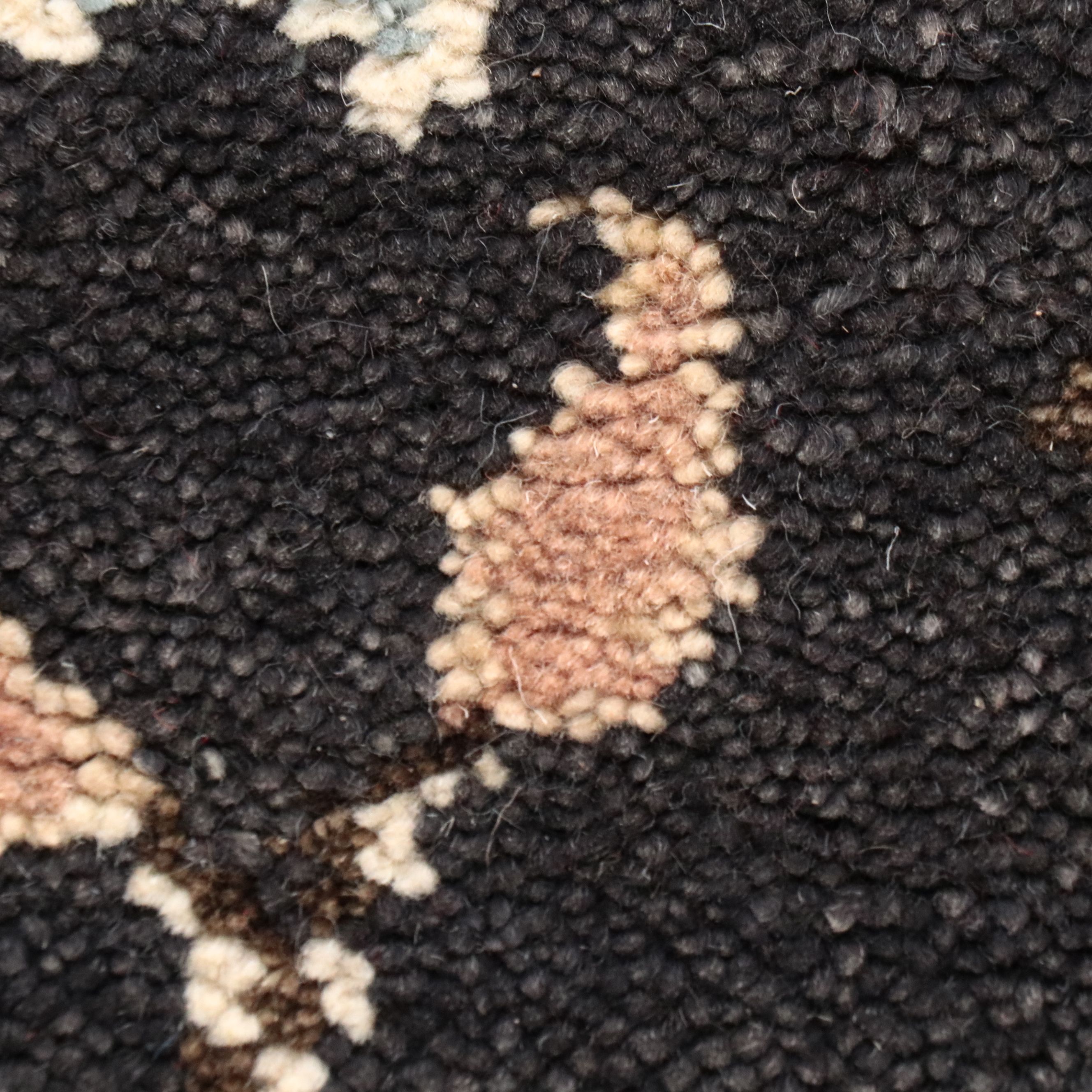 4' x 6'3 Hand-Knotted Indo-Persian Ziegler Pictorial Area Rug