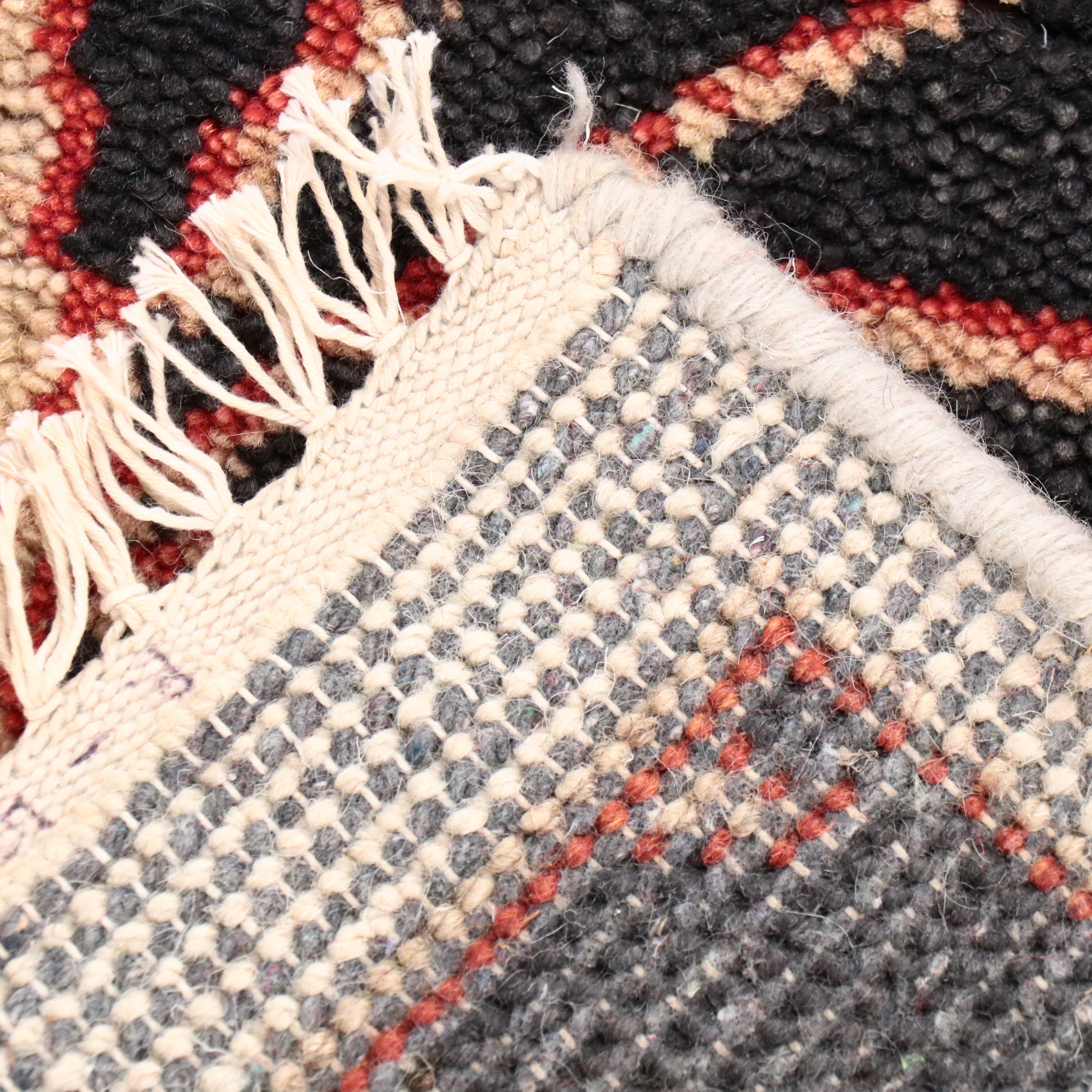 4' x 6'3 Hand-Knotted Indo-Persian Ziegler Pictorial Area Rug