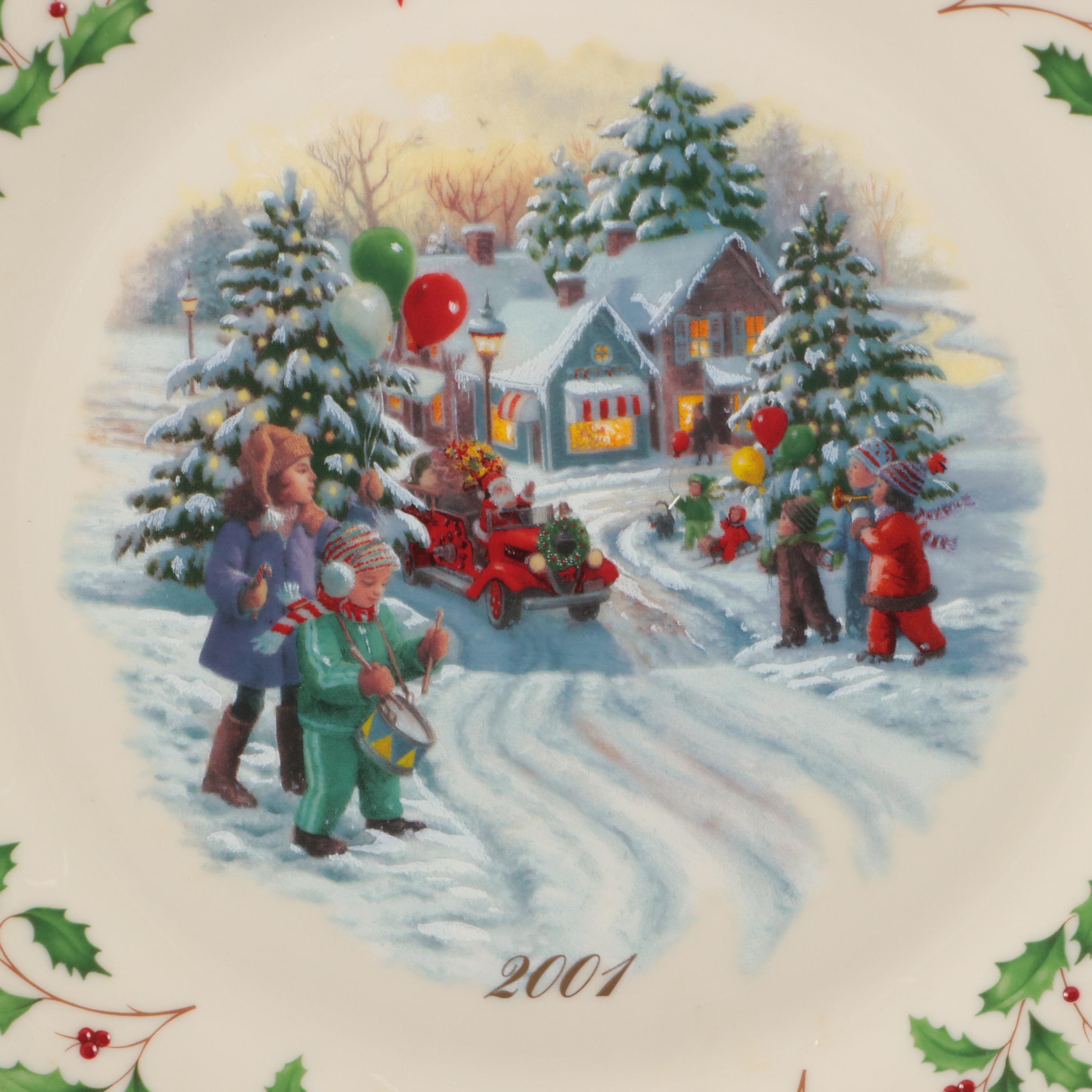 Lenox &quot;Illuminations&quot; Versailles Candlesticks with Shakers and Holiday Plate