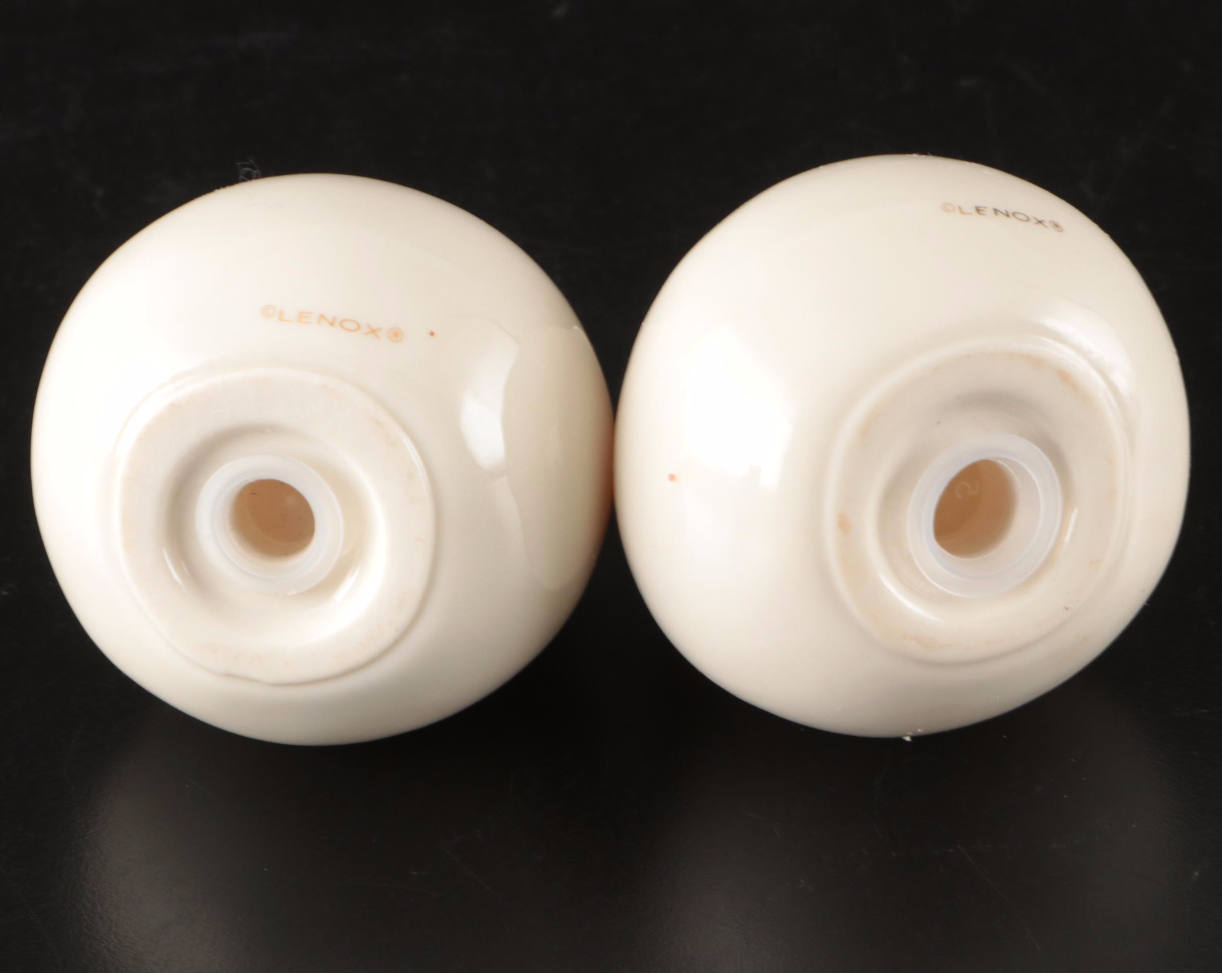 Lenox &quot;Illuminations&quot; Versailles Candlesticks with Shakers and Holiday Plate