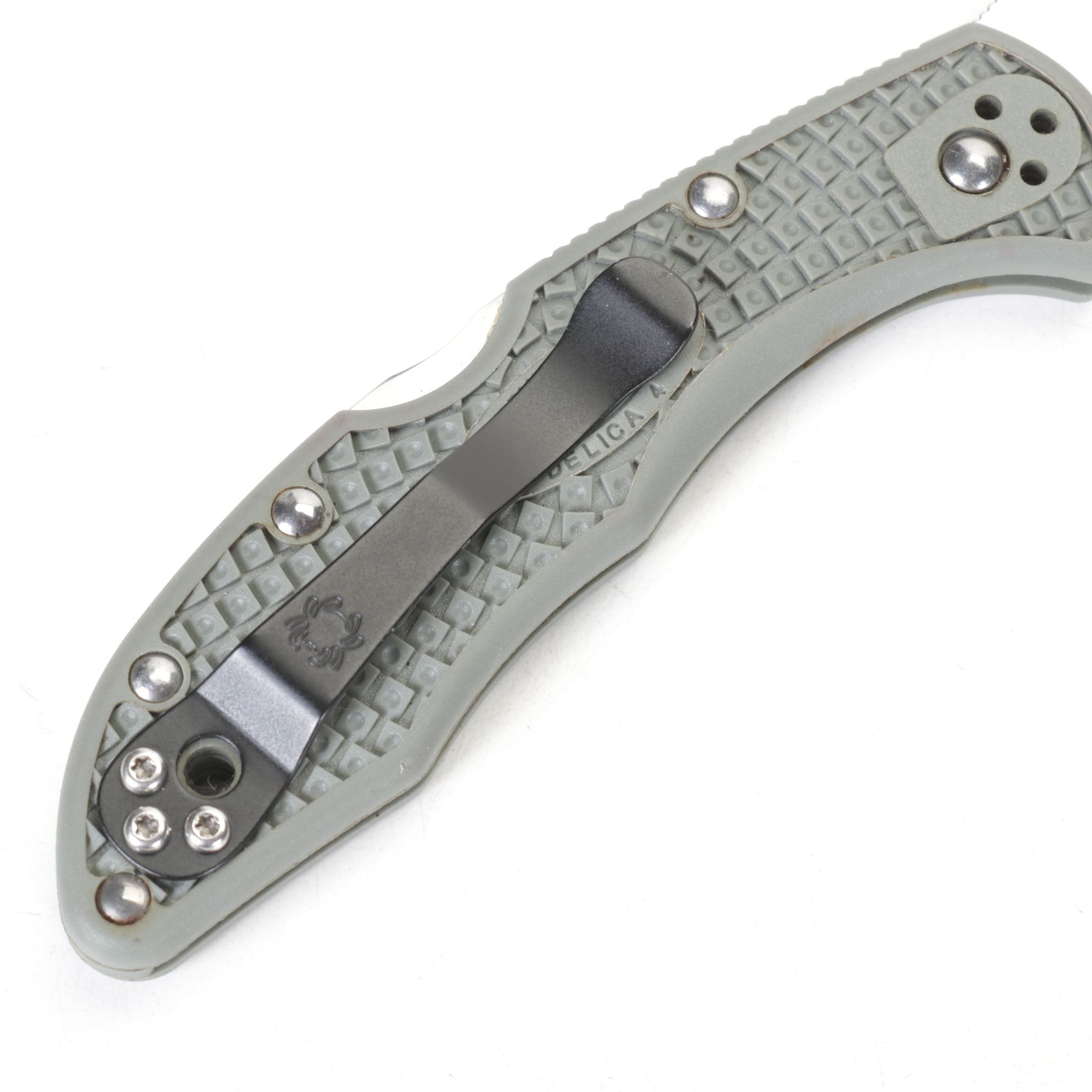 Spyderco "Delica 4" Lightweight Flat Ground Folding Knife