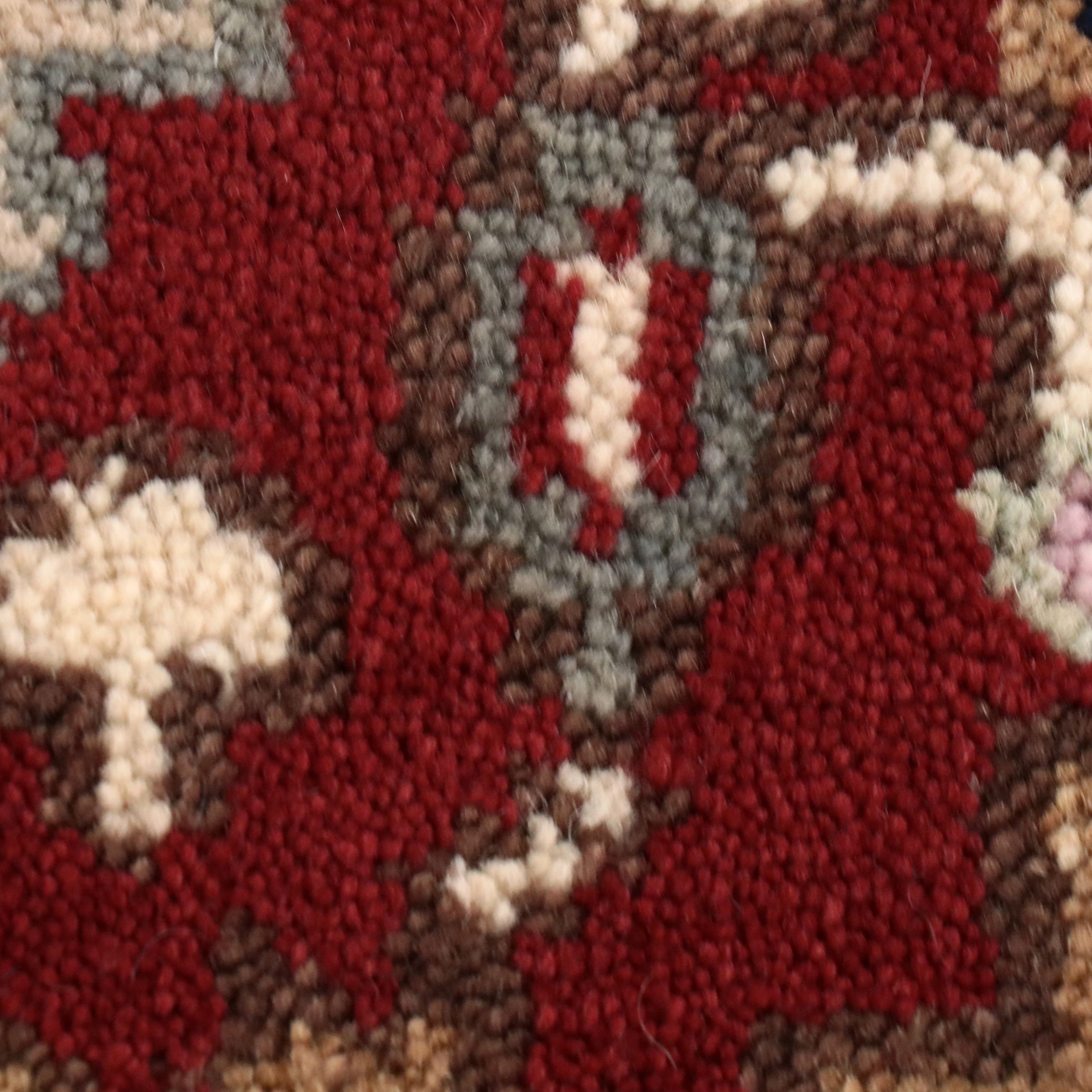 3' x 5'3 Hand-Knotted Indo-Persian Heriz Area Rug