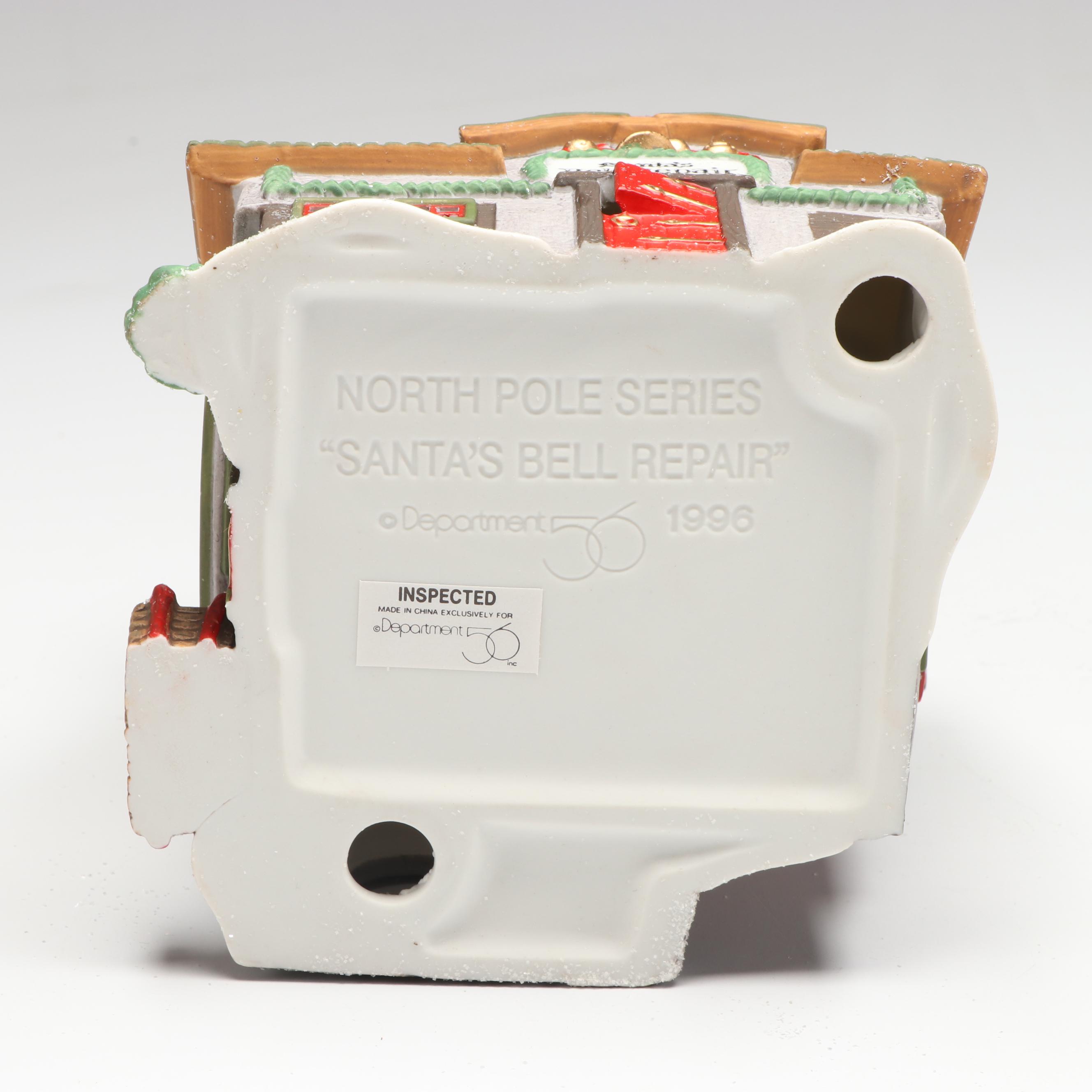 Department 56 "Santa's Rooming House" with More North Pole Series Sets