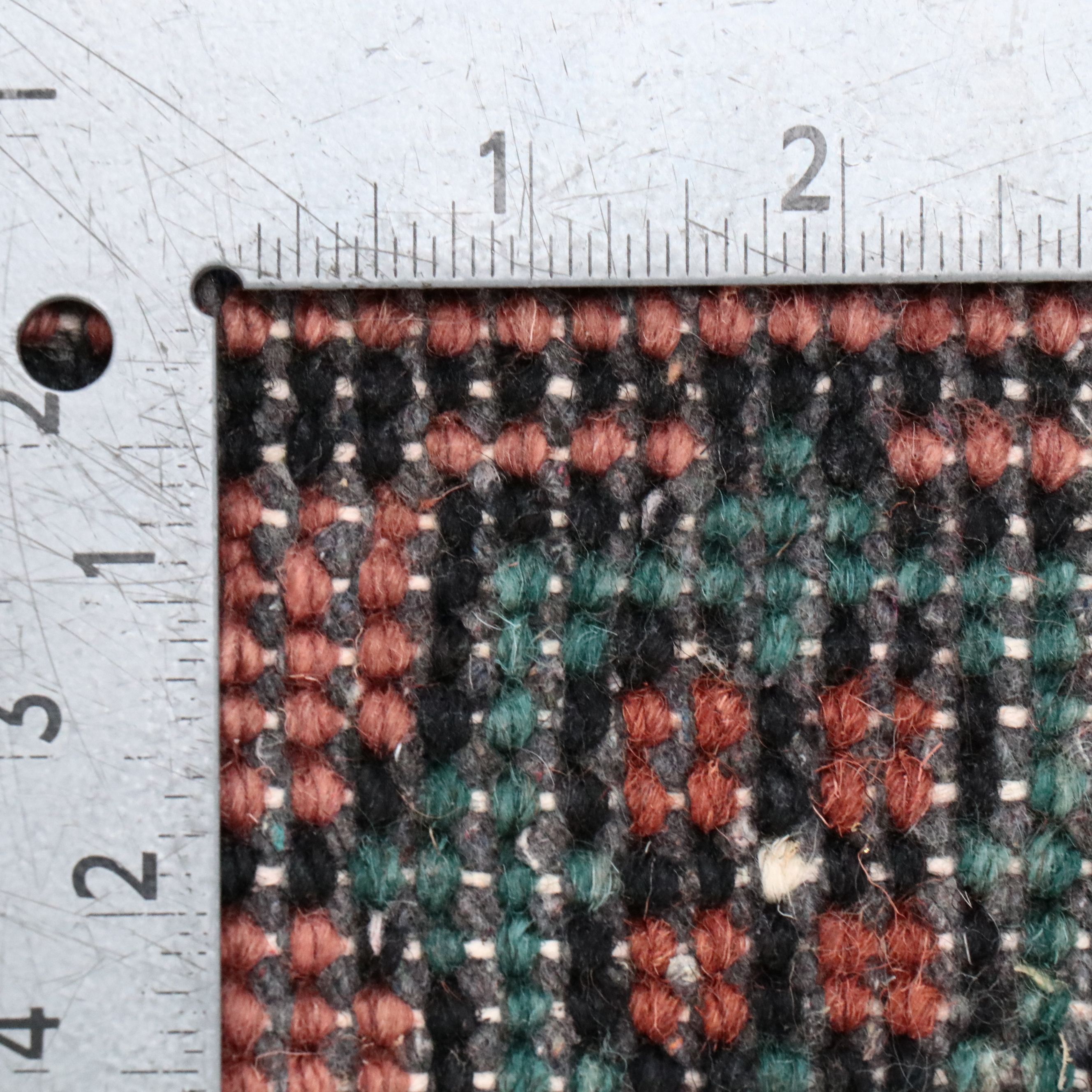 7'10 x 10' Hand-Knotted Indo-Persian Heriz Area Rug