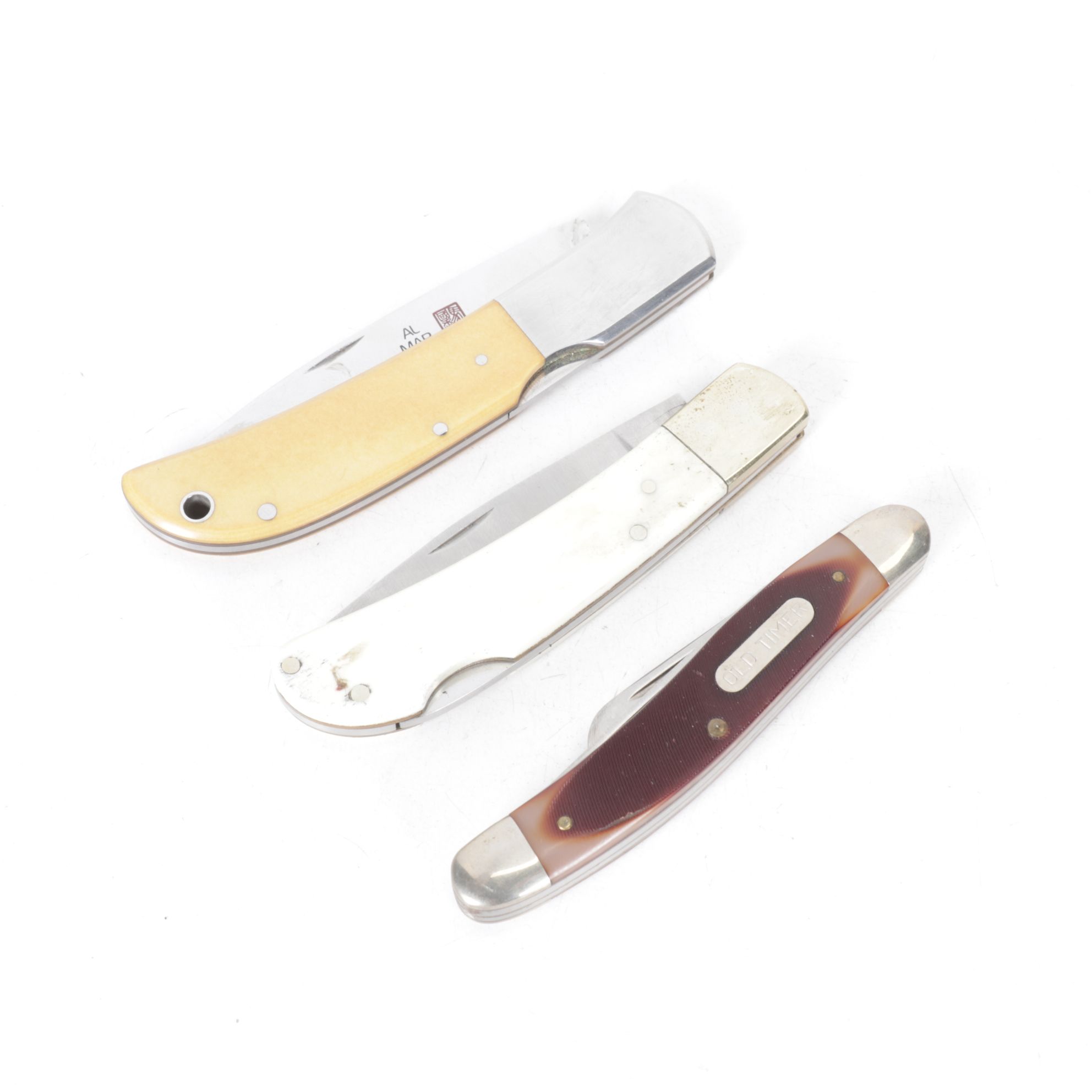 Folding Pocket Knife Collection, Mid to Late 20th Century