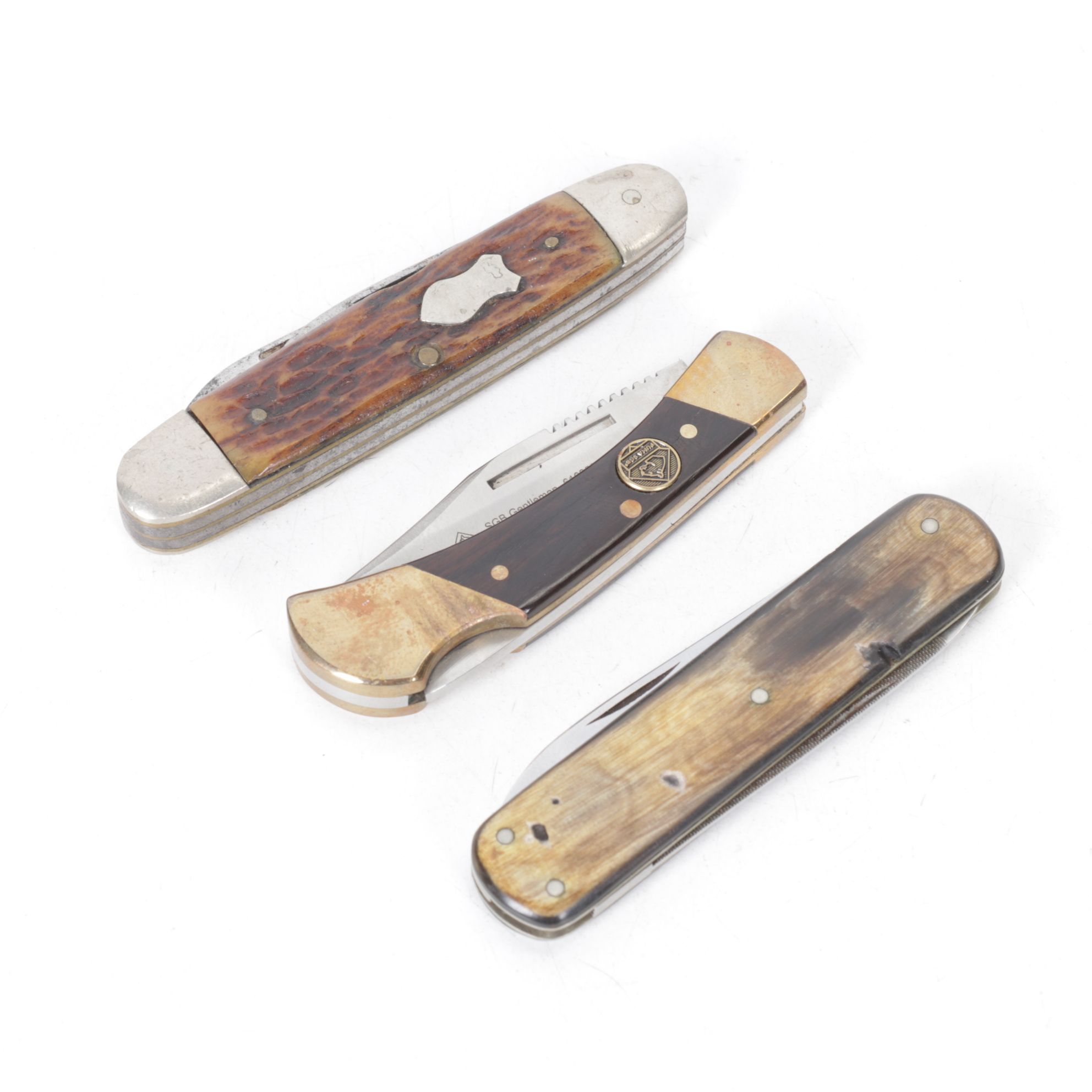 Folding Pocket Knife Collection, Mid to Late 20th Century