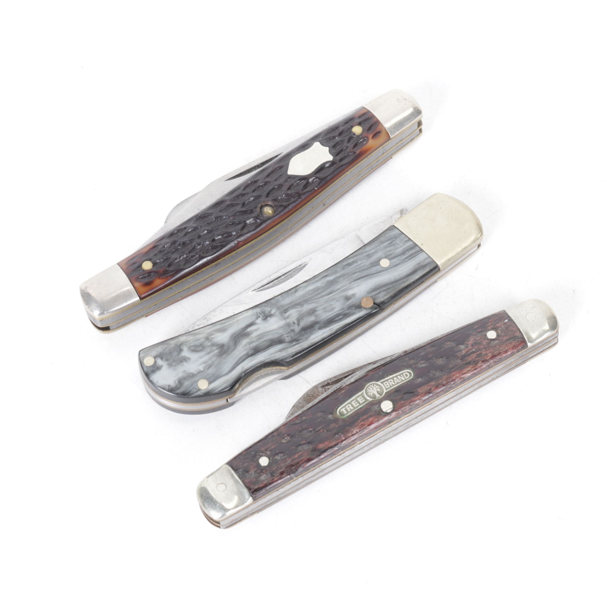 Folding Pocket Knife Collection, Mid to Late 20th Century