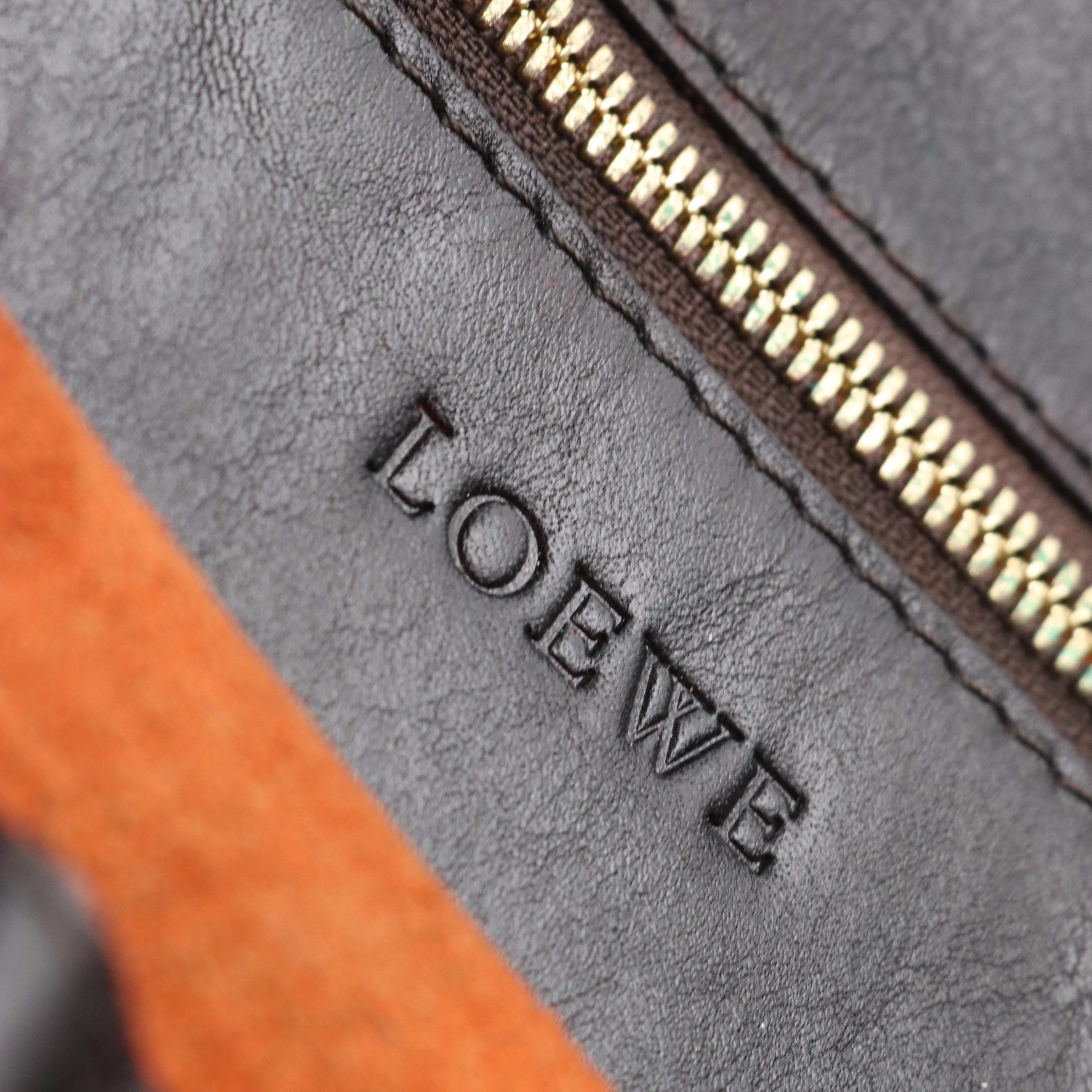 Loewe Leather Front-Flap Messenger Shoulder Bag