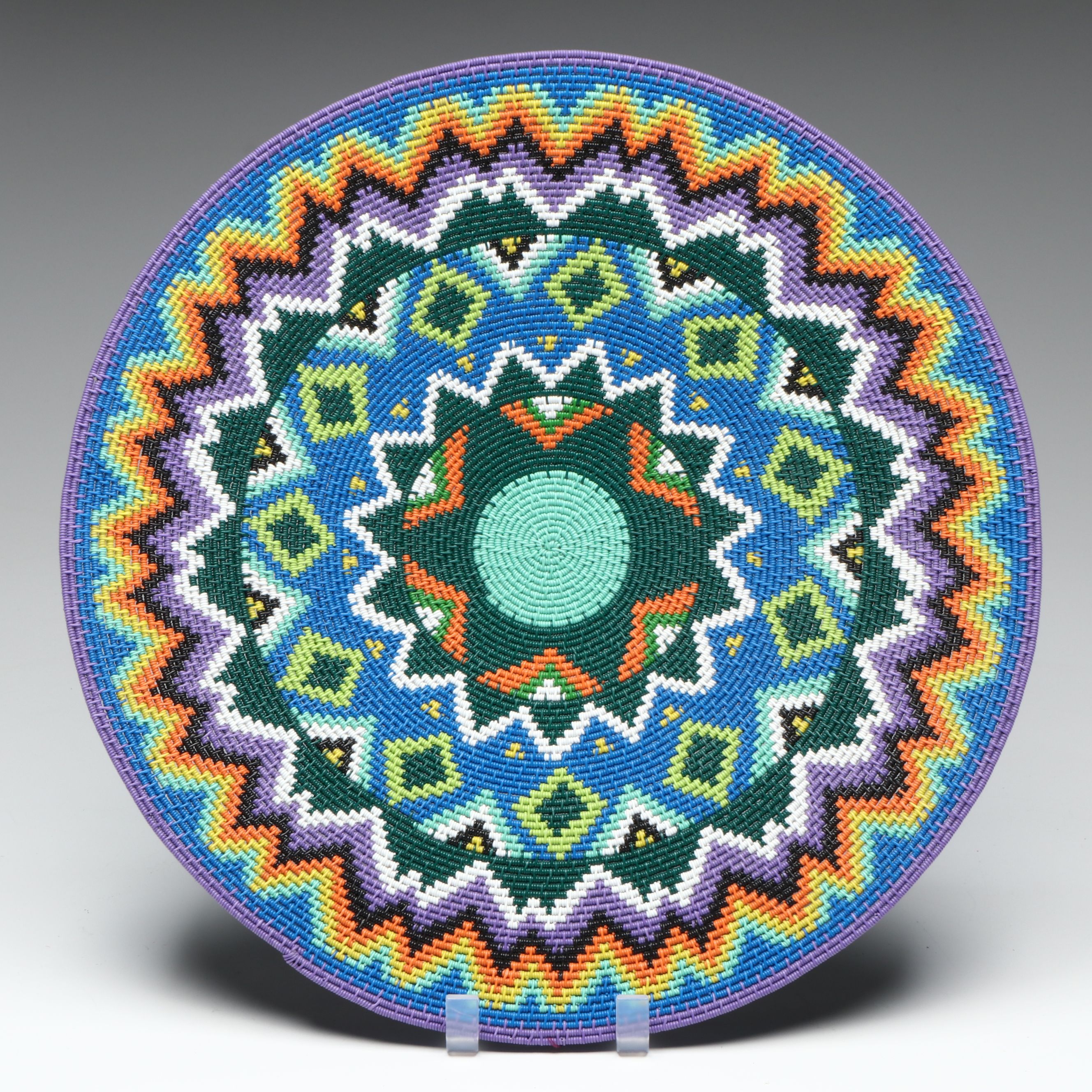 Eunice Mawnolla South African Polychrome Telephone and Baling Wire Basket