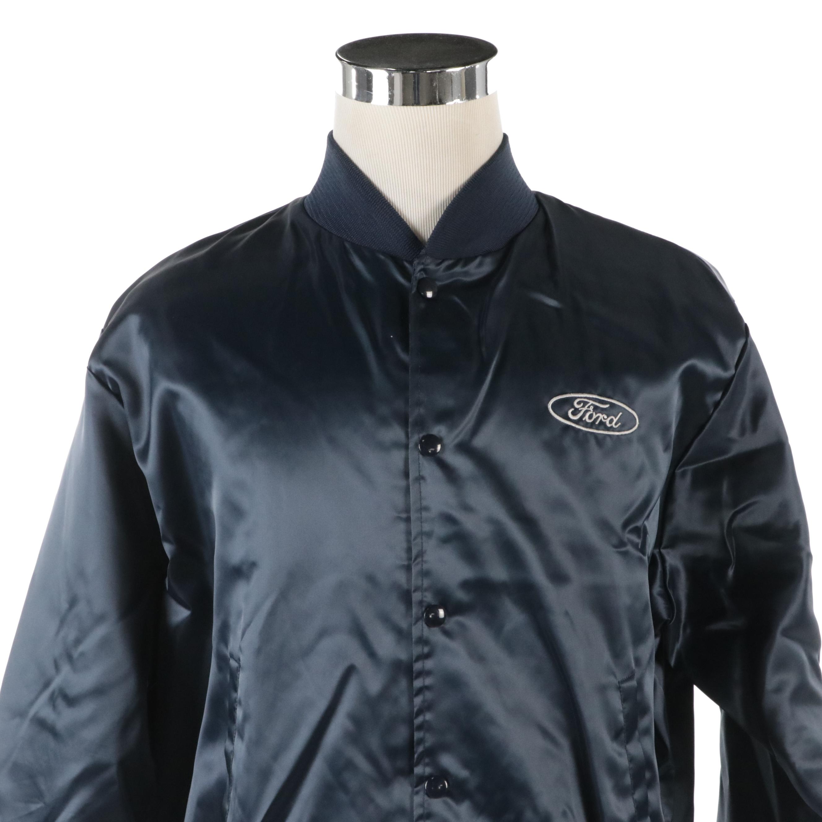 Men's Ford Embroidered and Mustang Embroidered Snap-Front Jackets