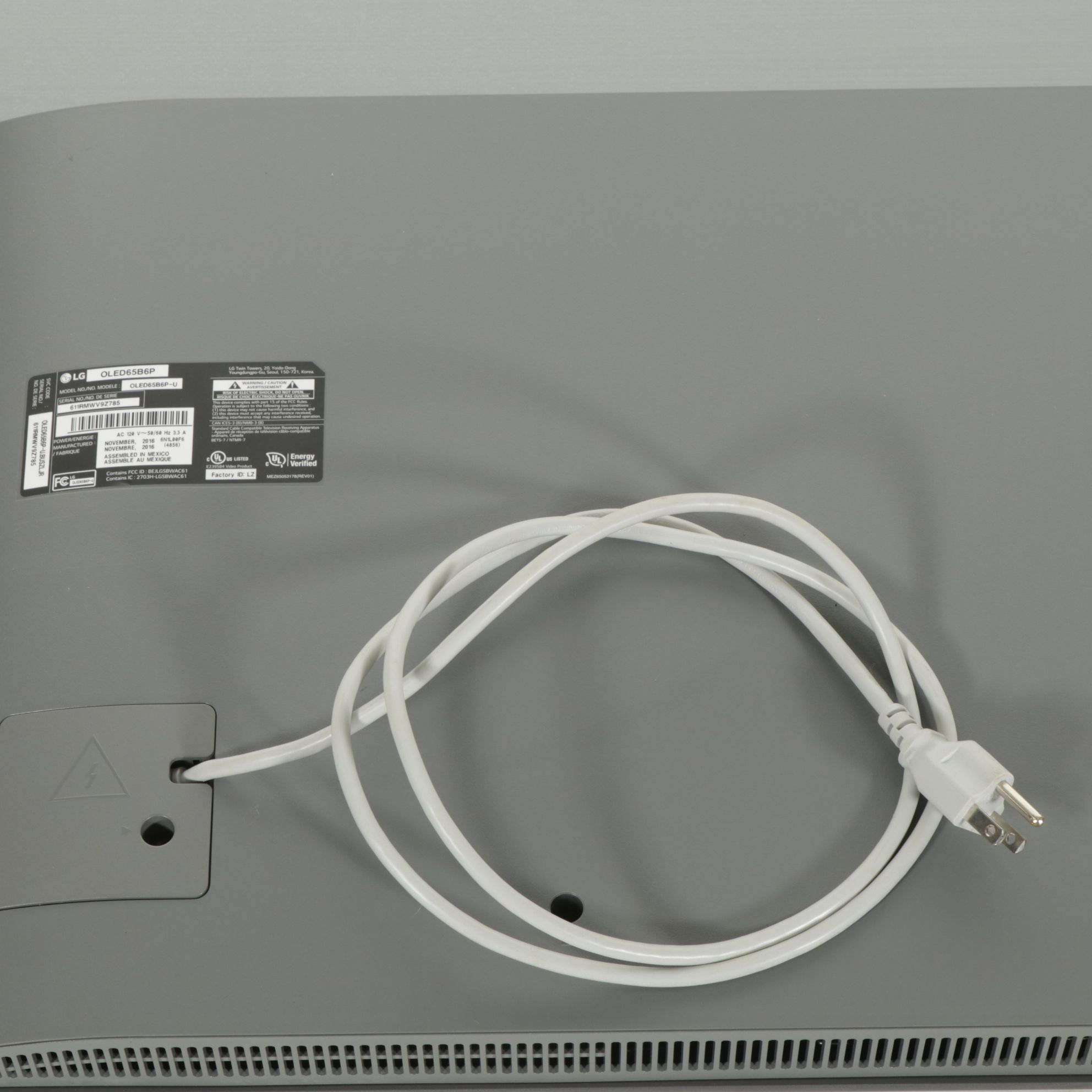 LG 65" OLED 4K HDR Flat Screen Smart TV