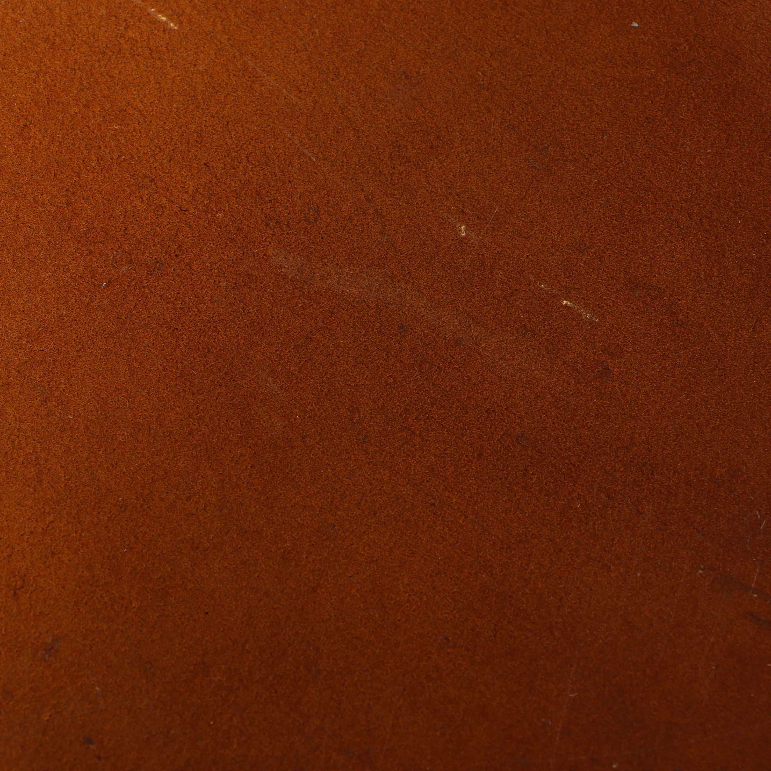 George III Style Mahogany Center Table with Inset Leather Top