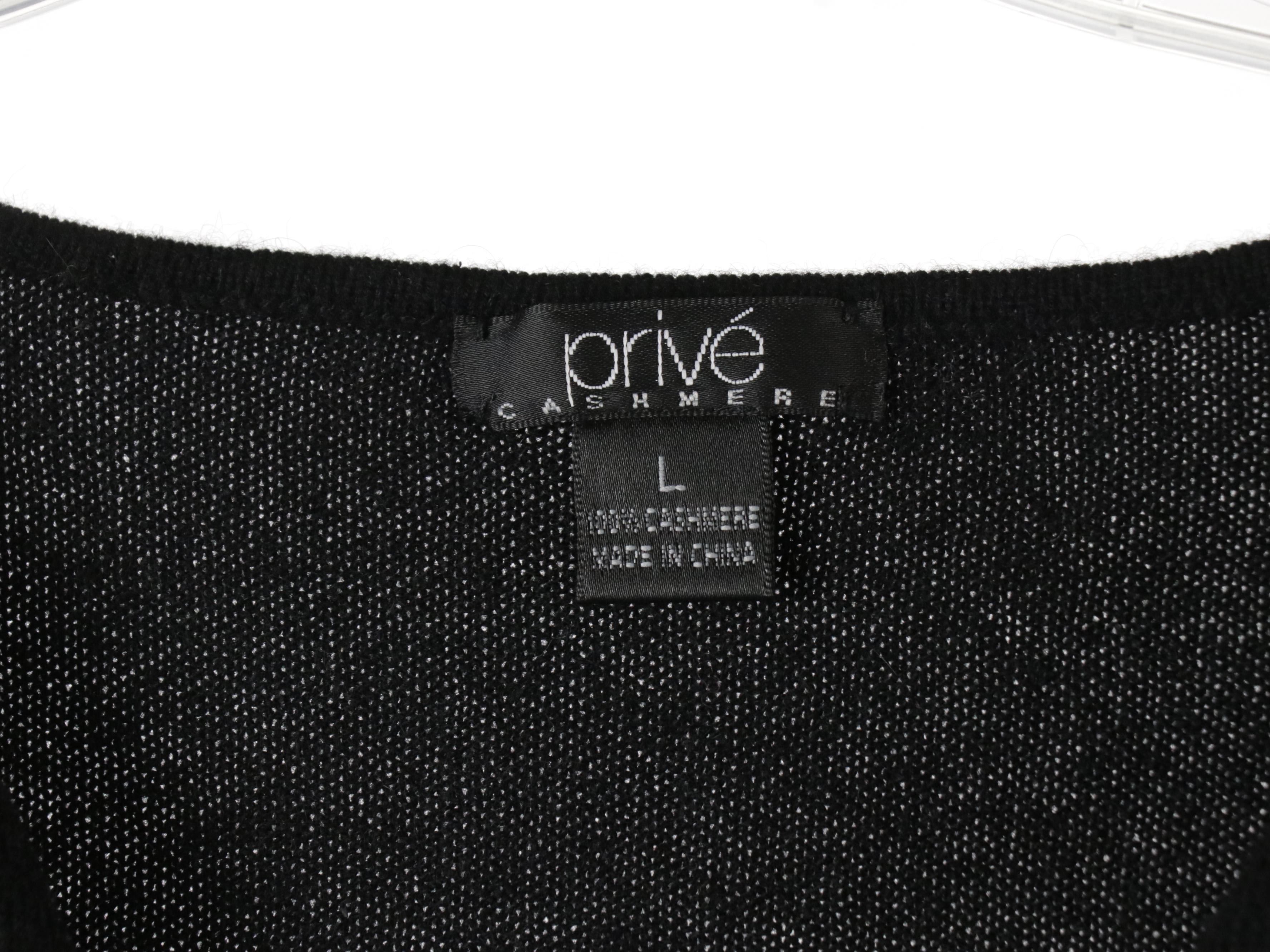 Privé Knit Cashmere Sweaters, Jones New York V-Neck Sweater, and More Sweaters