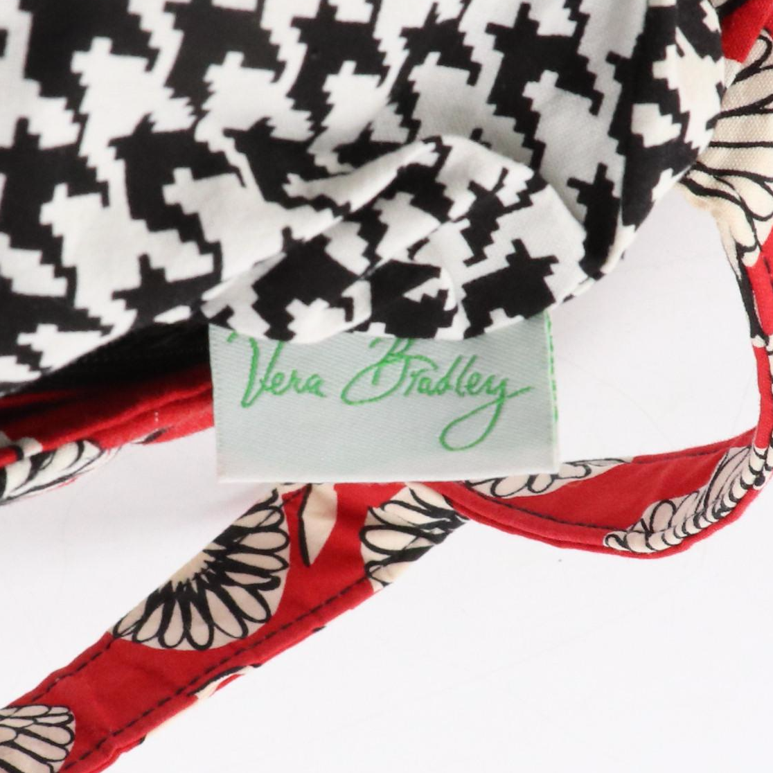 Vera Bradley "Deco Daisy" Side Pocket Shoulder Bag and "Purple Punch" Tote