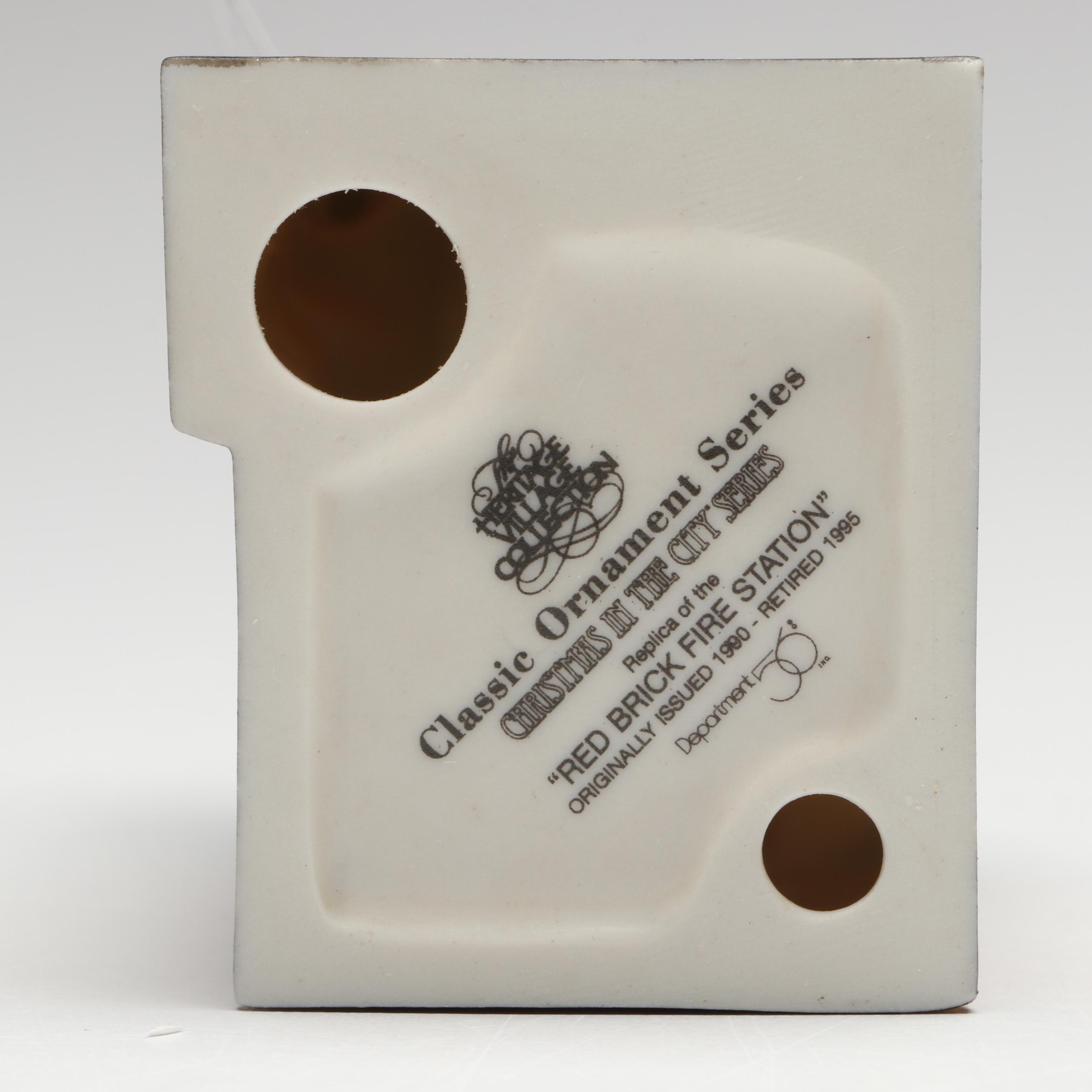 Department 56 Christmas Village Buildings and Figures with Ornaments