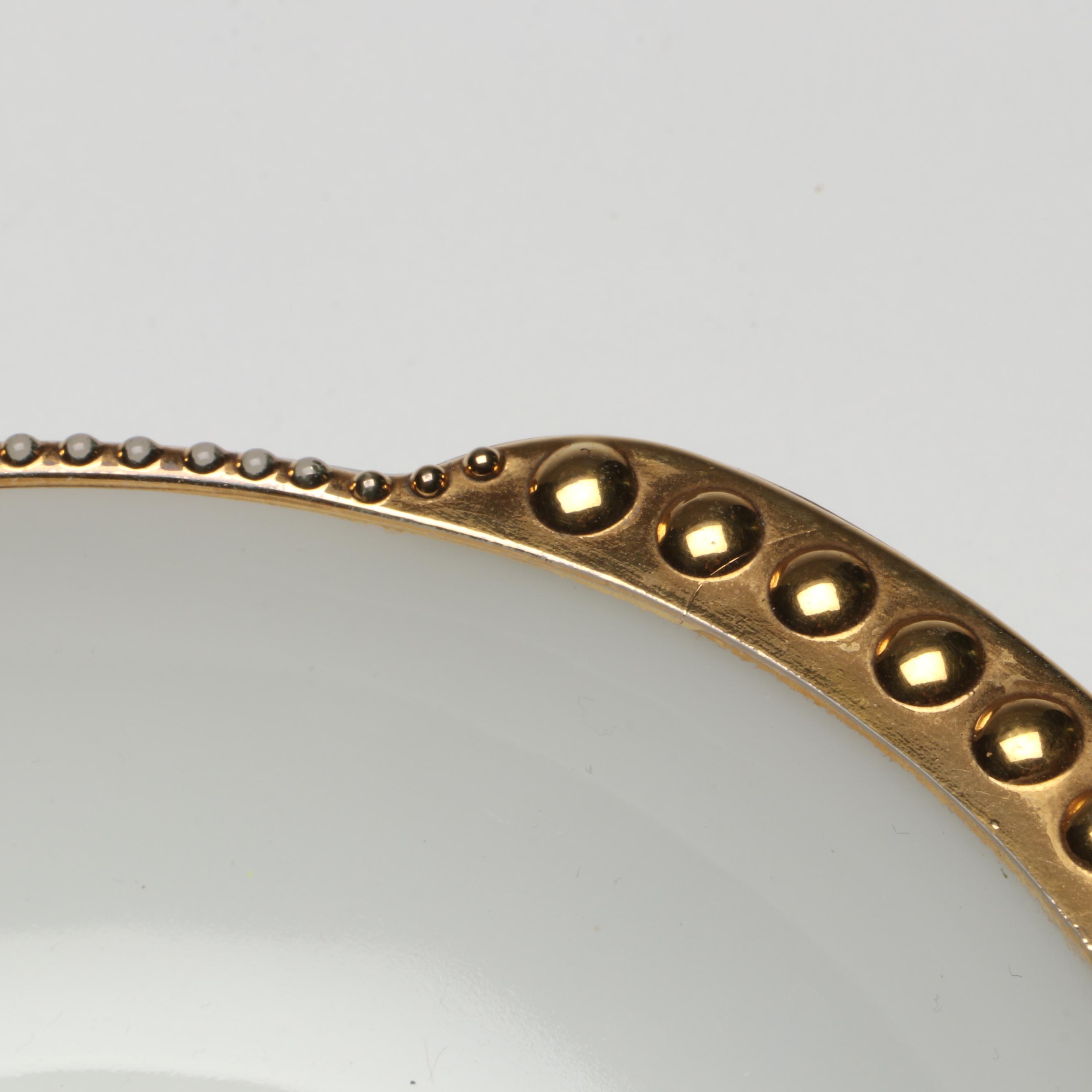 Anchor Hocking Gilt Milk Glass Serveware with Depression Glass Tray and Pitcher