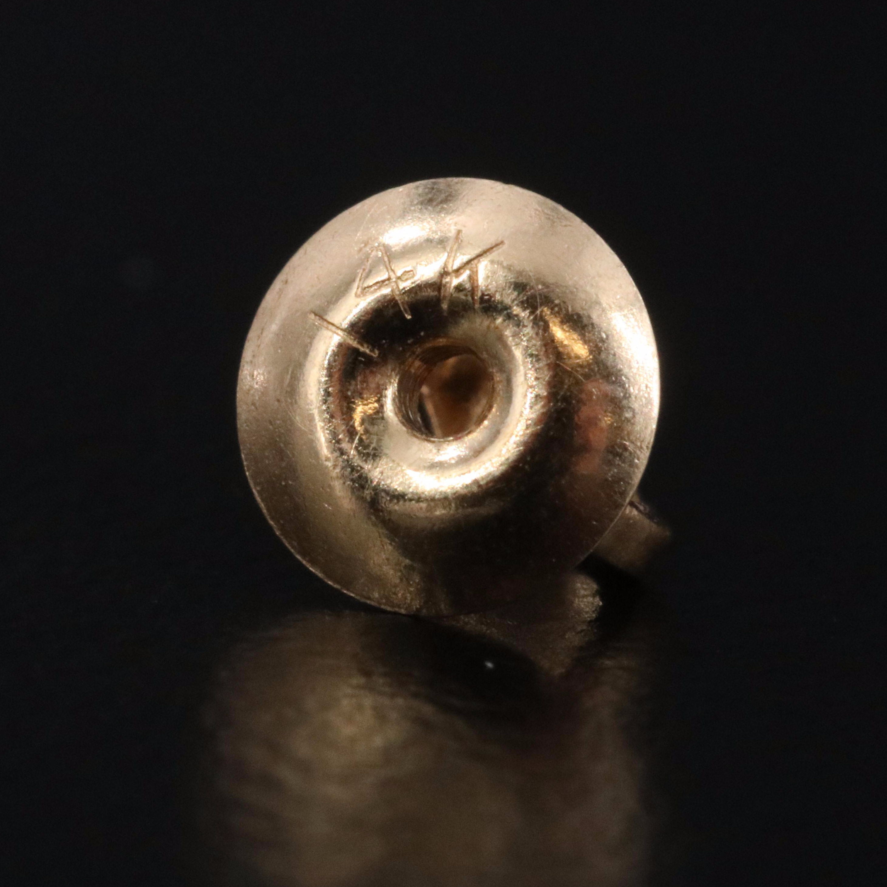 14K Two-Tone Garnet Drop Earrings