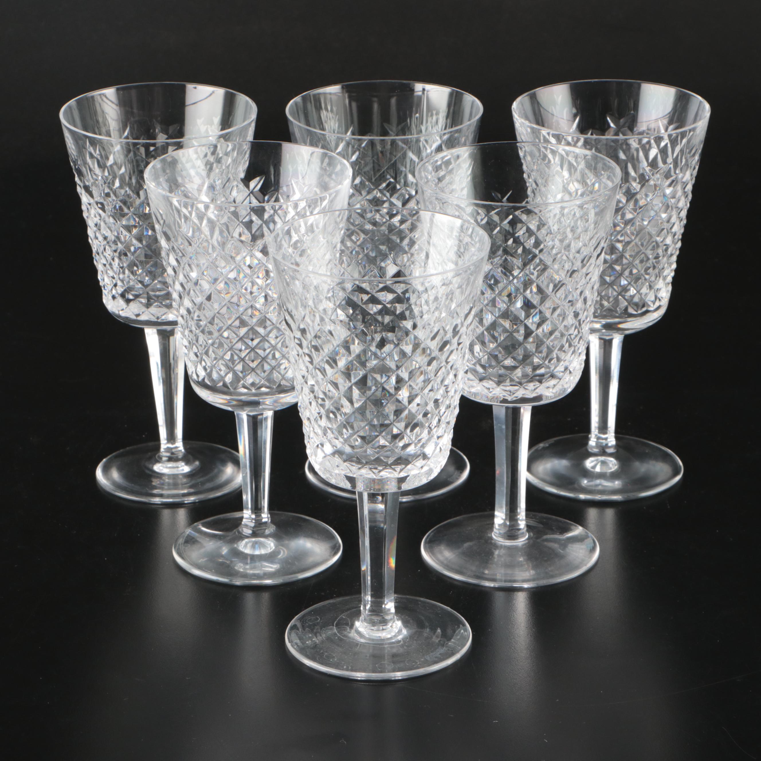Waterford "Alana" Crystal Water Goblets
