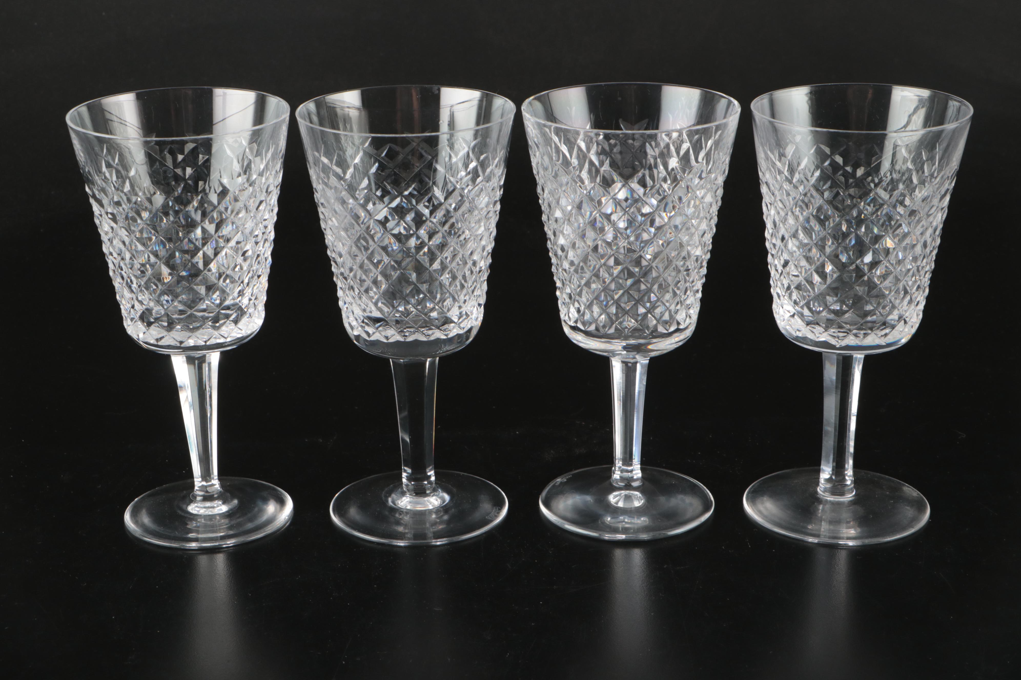 Waterford "Alana" Crystal Water Goblets