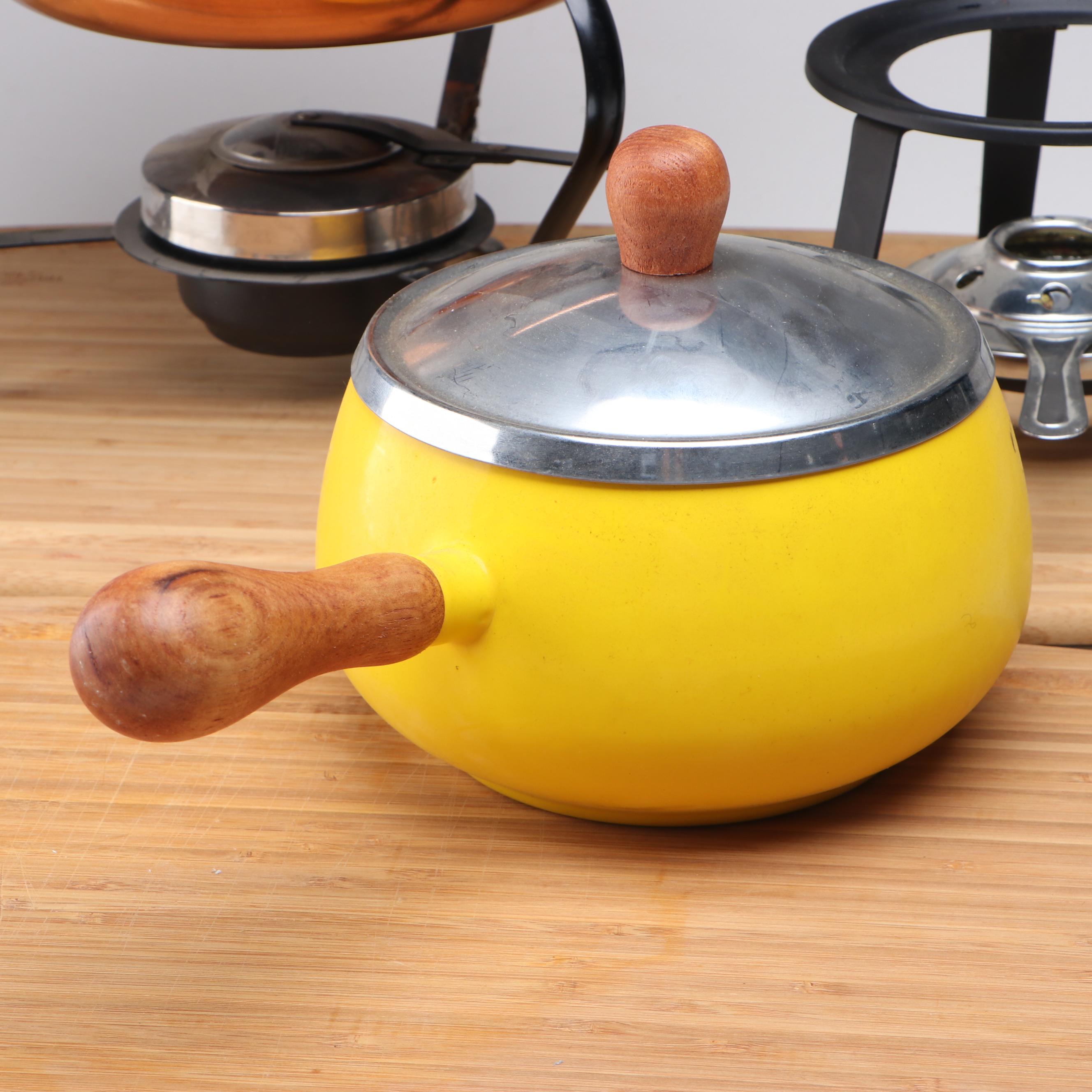 Copco Stainless Steel and Wooden Handled Knives with Cutting Boards and More