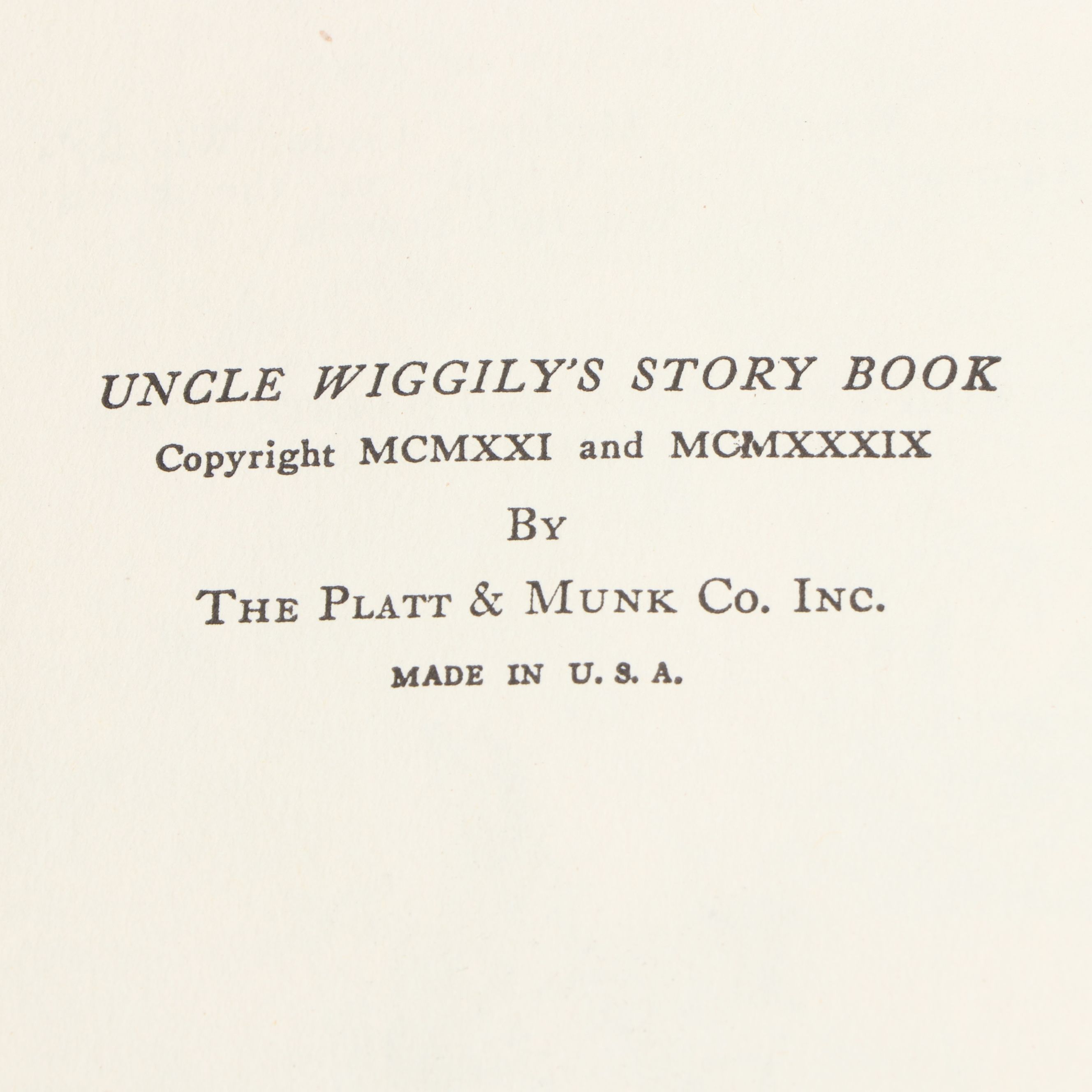 "Black Beauty," "Uncle Wiggily's Story Book," and More Fiction Books