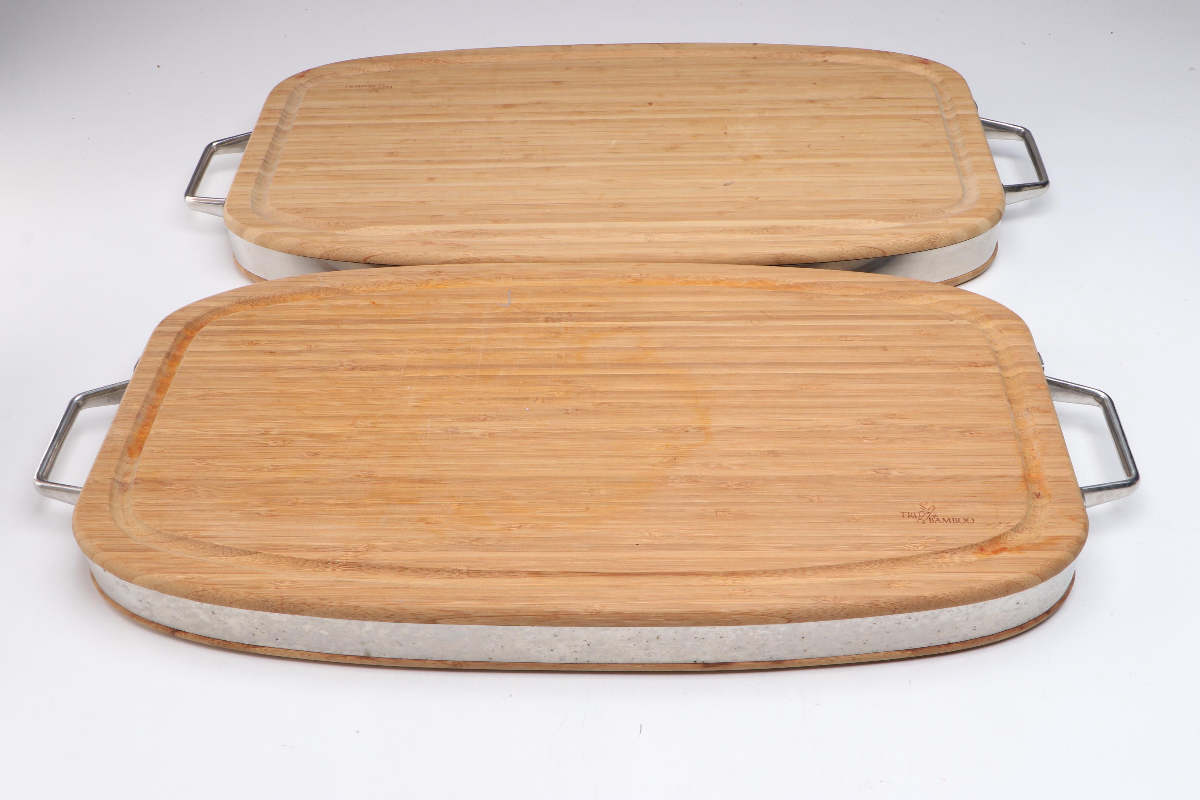 Copco Stainless Steel and Wooden Handled Knives with Cutting Boards and More