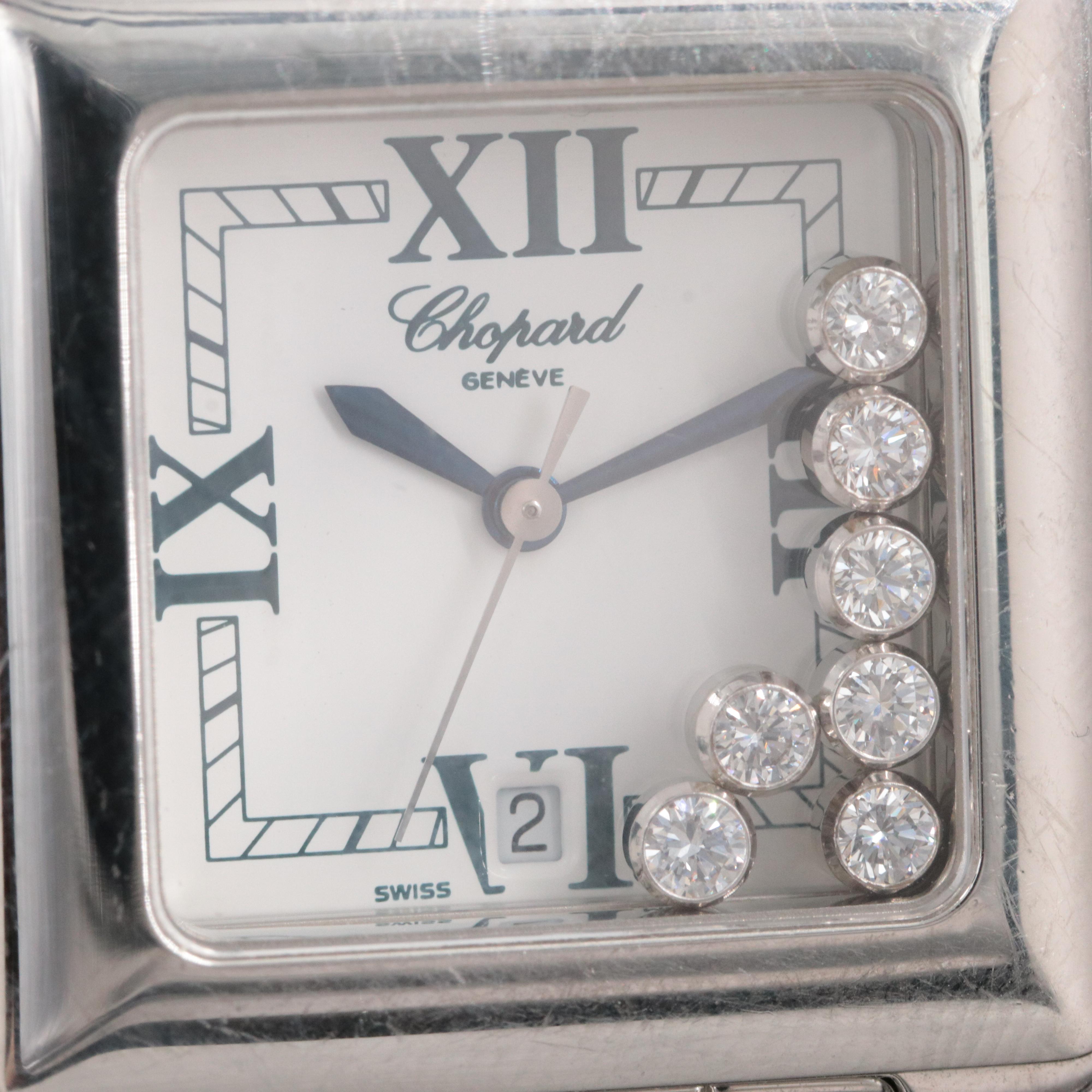 Chopard "Happy 2000" 7 Floating Diamonds Quartz Watch