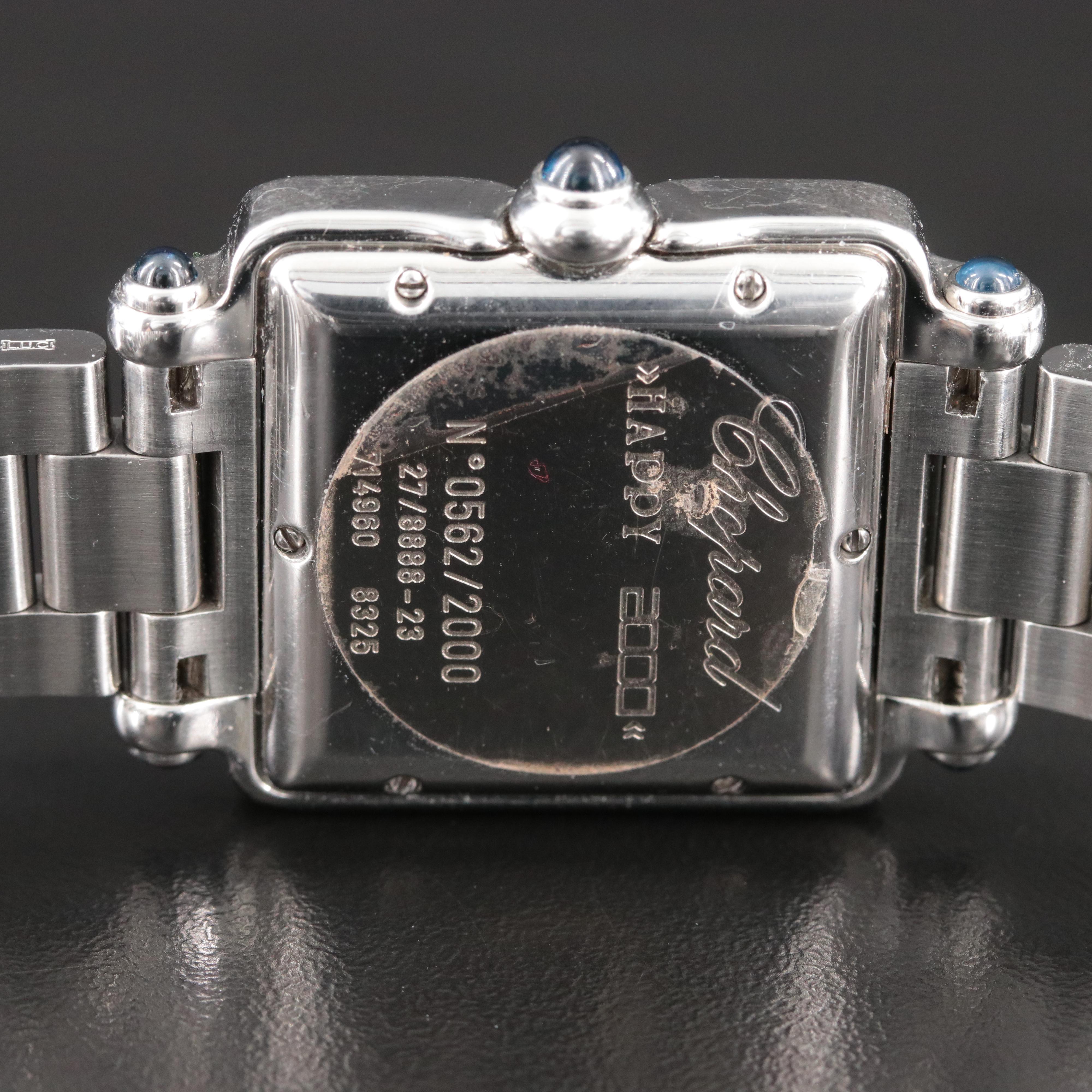 Chopard "Happy 2000" 7 Floating Diamonds Quartz Watch