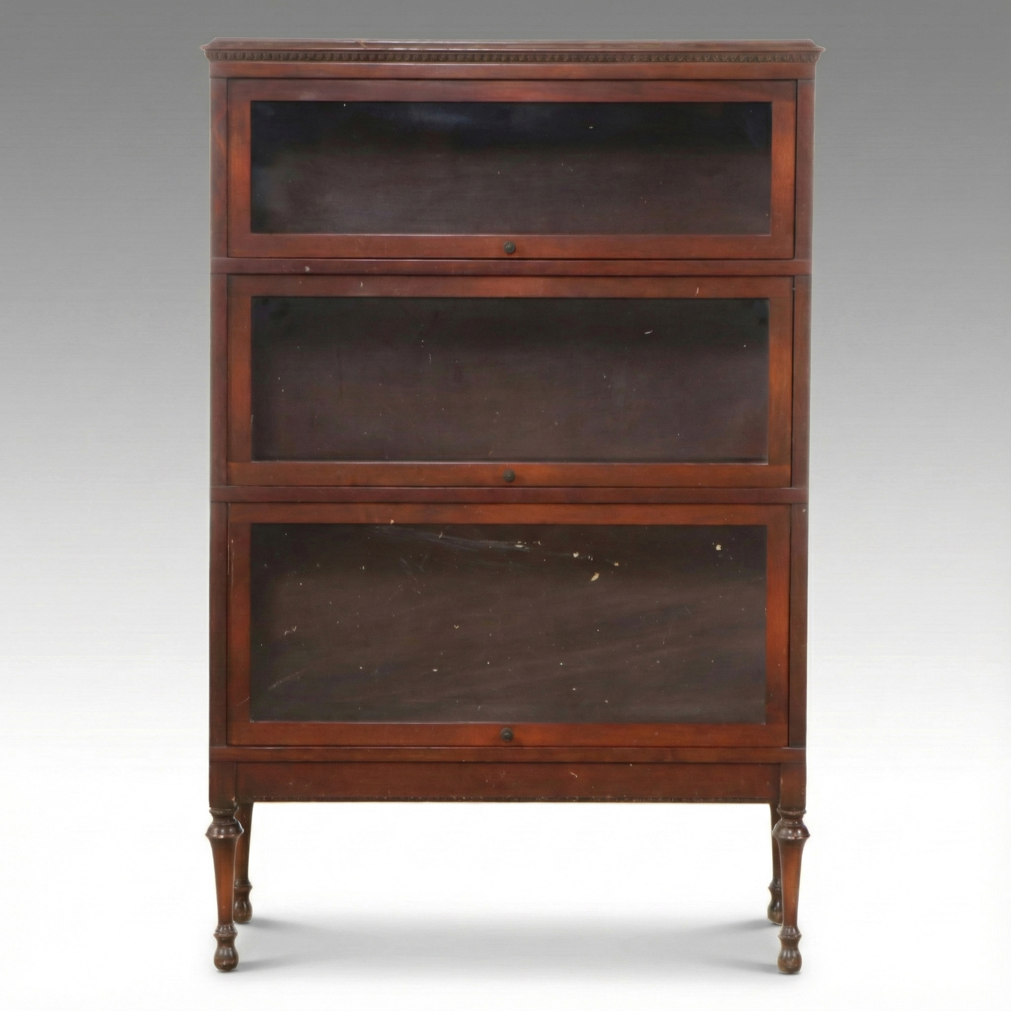 Globe-Wernicke Mahogany Barrister Bookcase, Early 20th Century