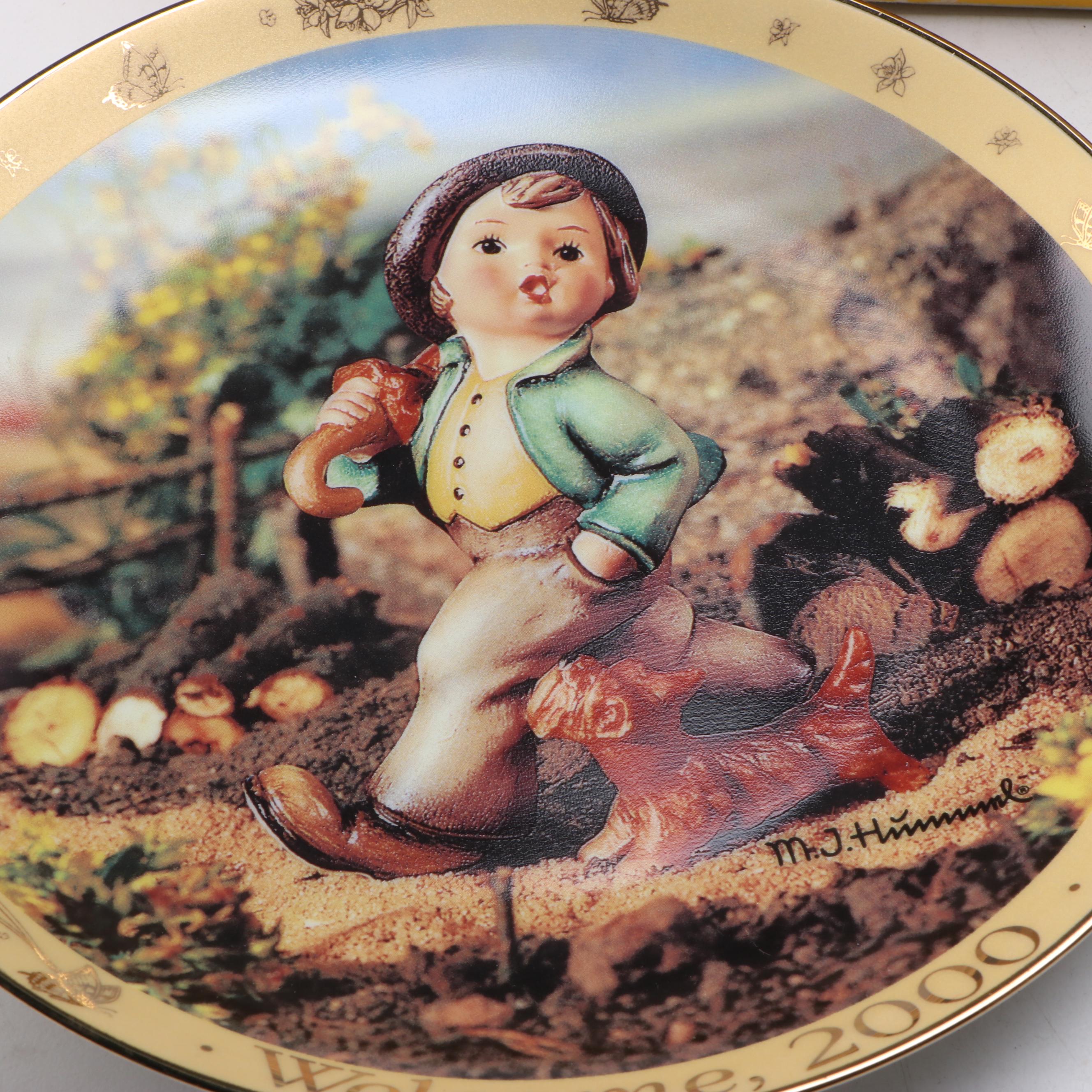 Danbury Mint for Goebel M.I. Hummel Anniversary and Mini Plates