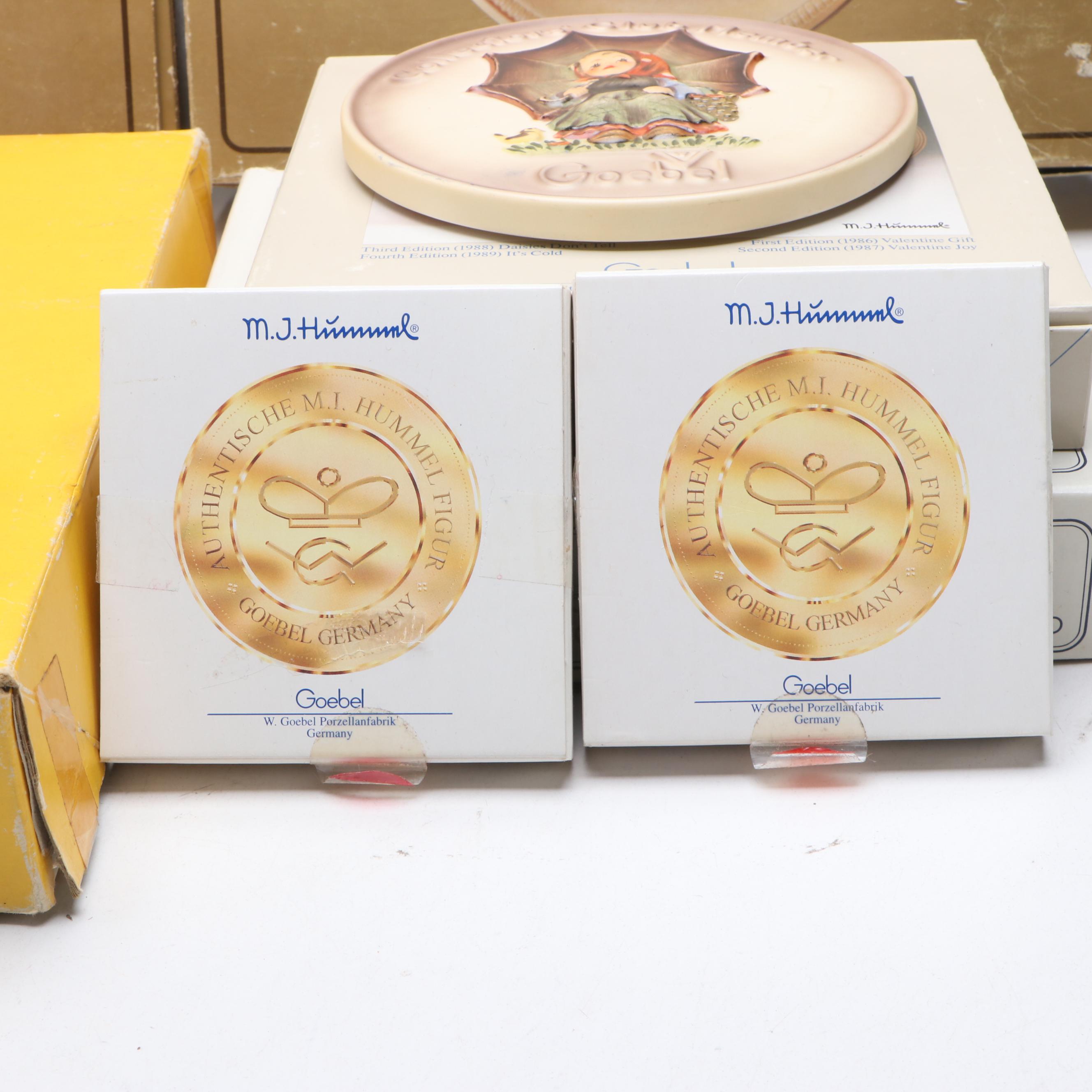 Danbury Mint for Goebel M.I. Hummel Anniversary and Mini Plates